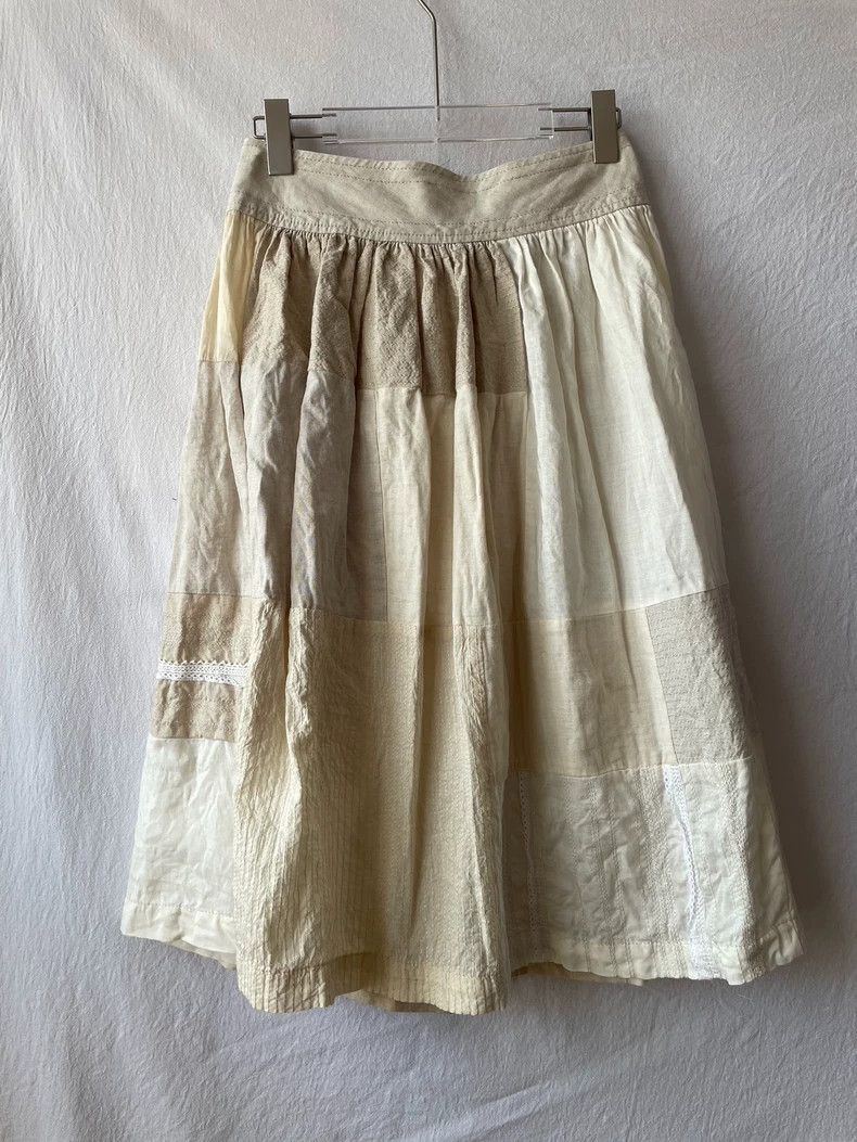 Comme des Garcons Comme des Garcons size M Coarse linen skirt Size 23" - 6 Thumbnail