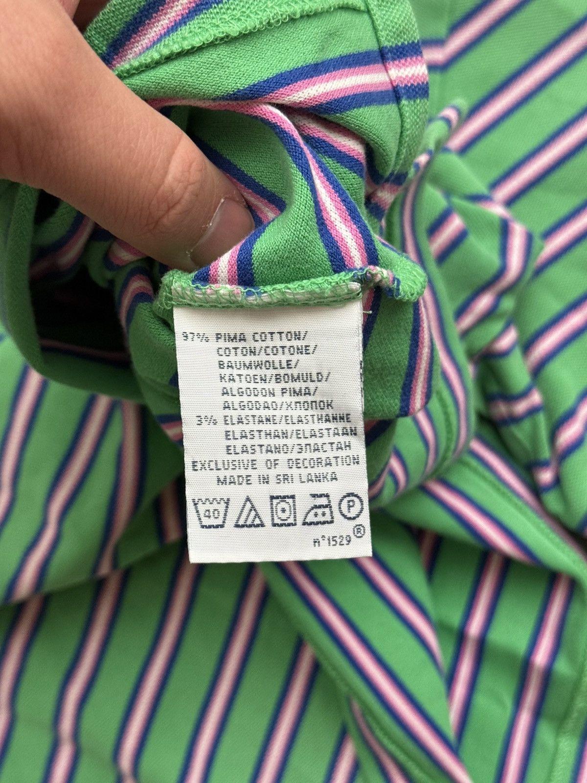 Ralph Lauren Polo Golf Ralph Lauren Polo Shirt Short Sleeve Striped Size US S / EU 44-46 / 1 - 6 Thumbnail