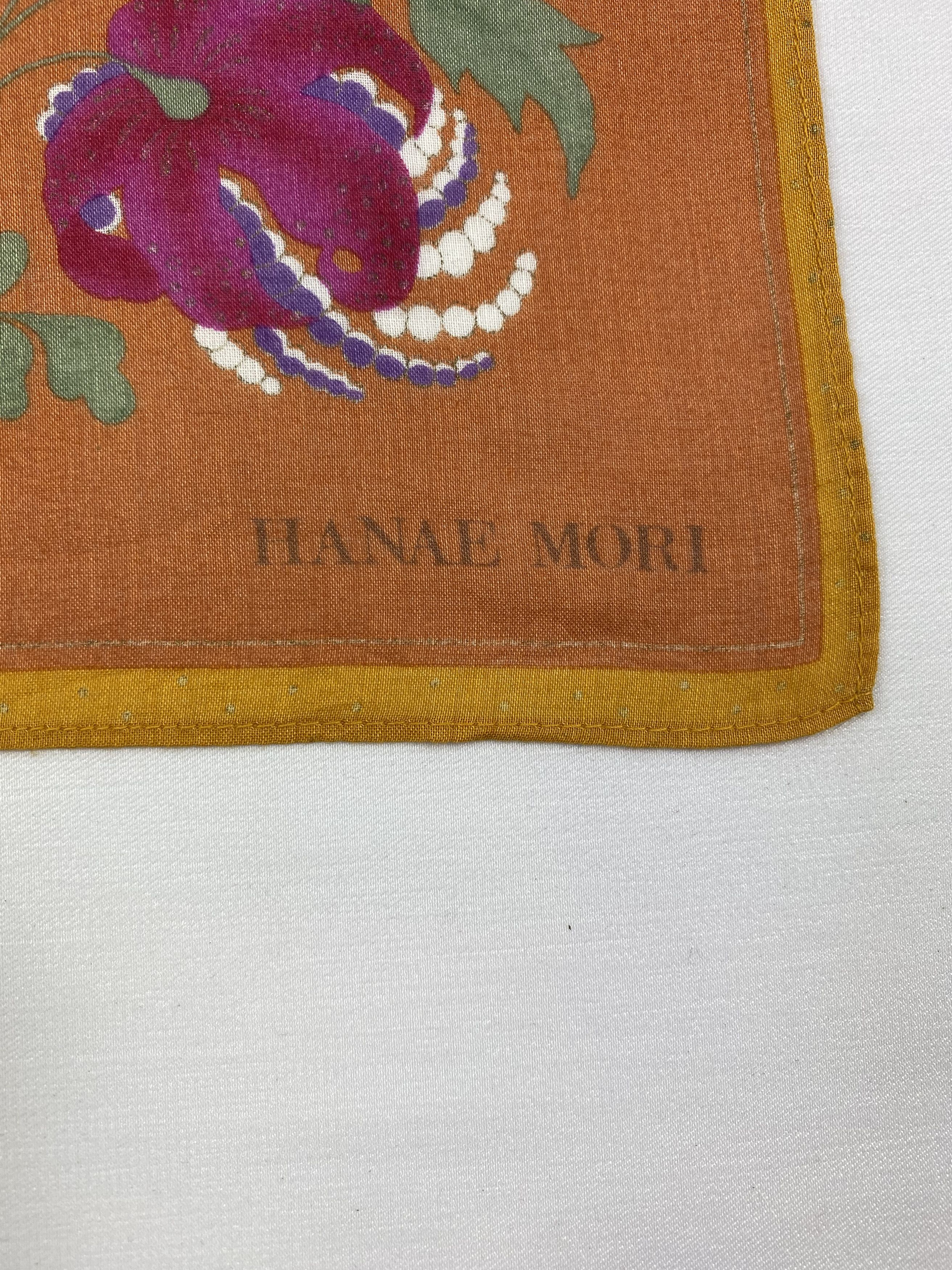 Hanae Mori × Japanese Brand × Vintage Hanae Mori Handkerchief / Bandana / Neckerchief Size ONE SIZE - 5 Thumbnail