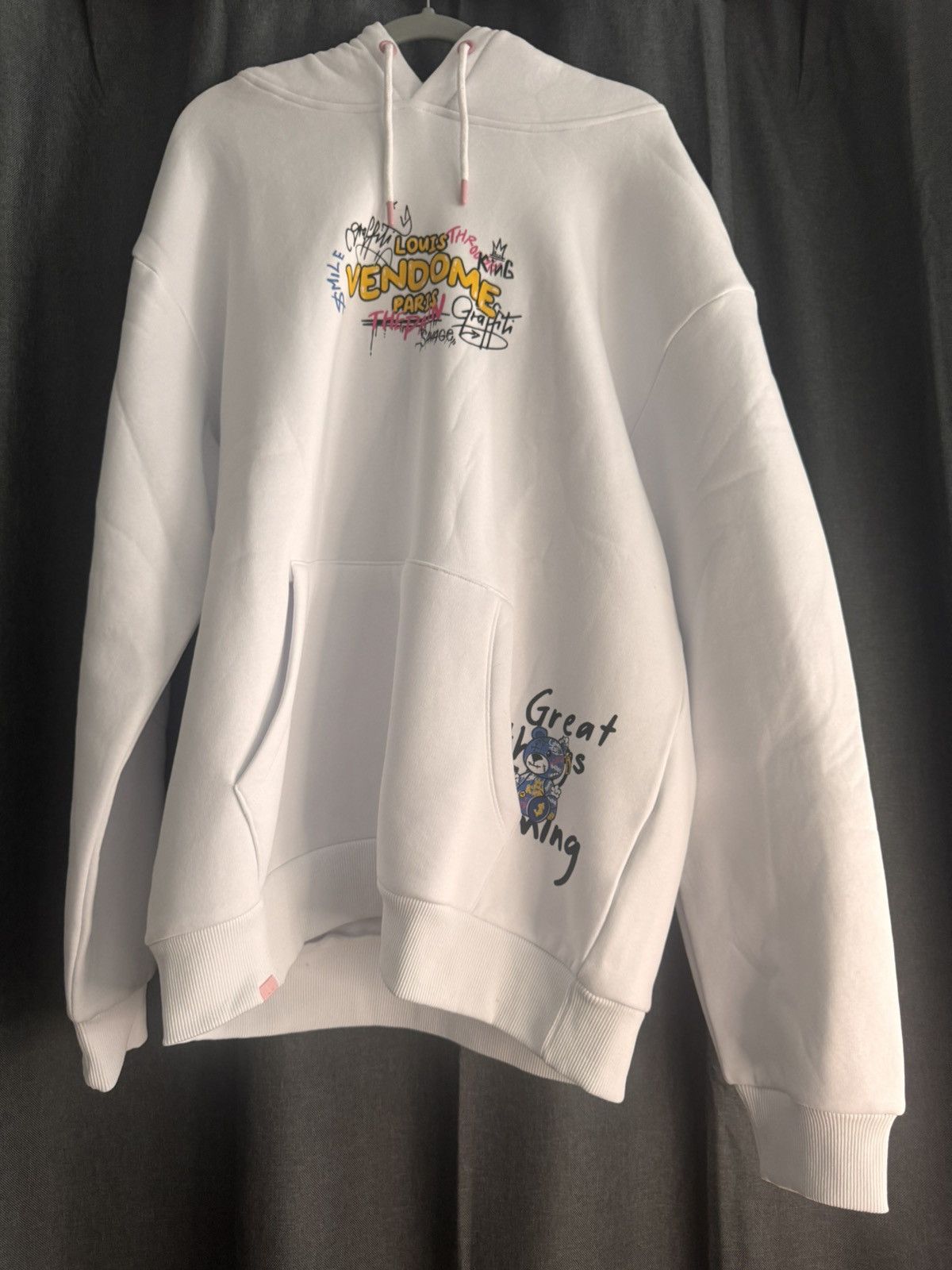 Other hoodie louis vendôme “teddy graffiti” Size US XL / EU 56 / 4 - 2 Thumbnail