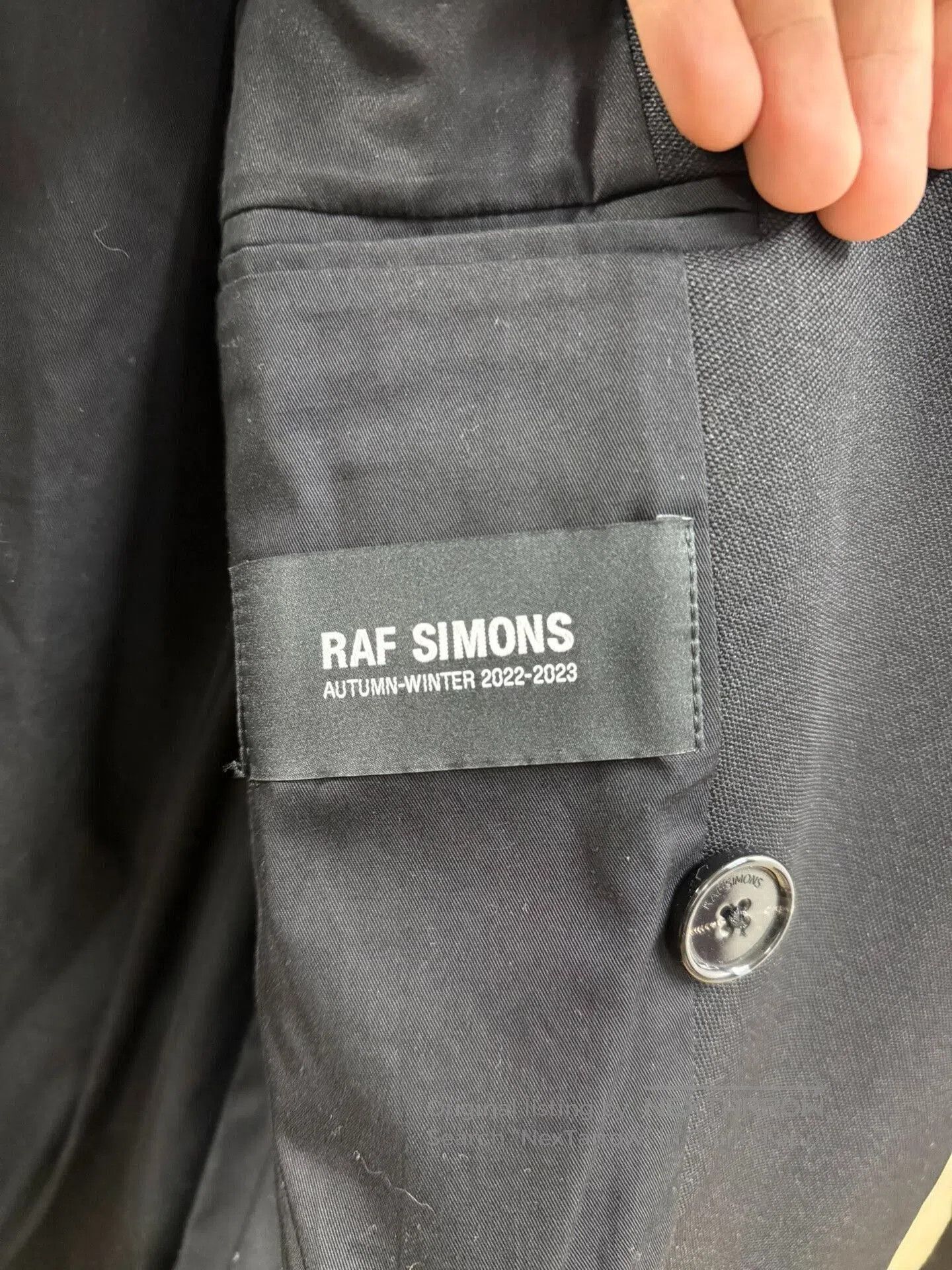 Raf Simons raf simons painted wool coat size 48. Size US L / EU 52-54 / 3 - 6 Thumbnail