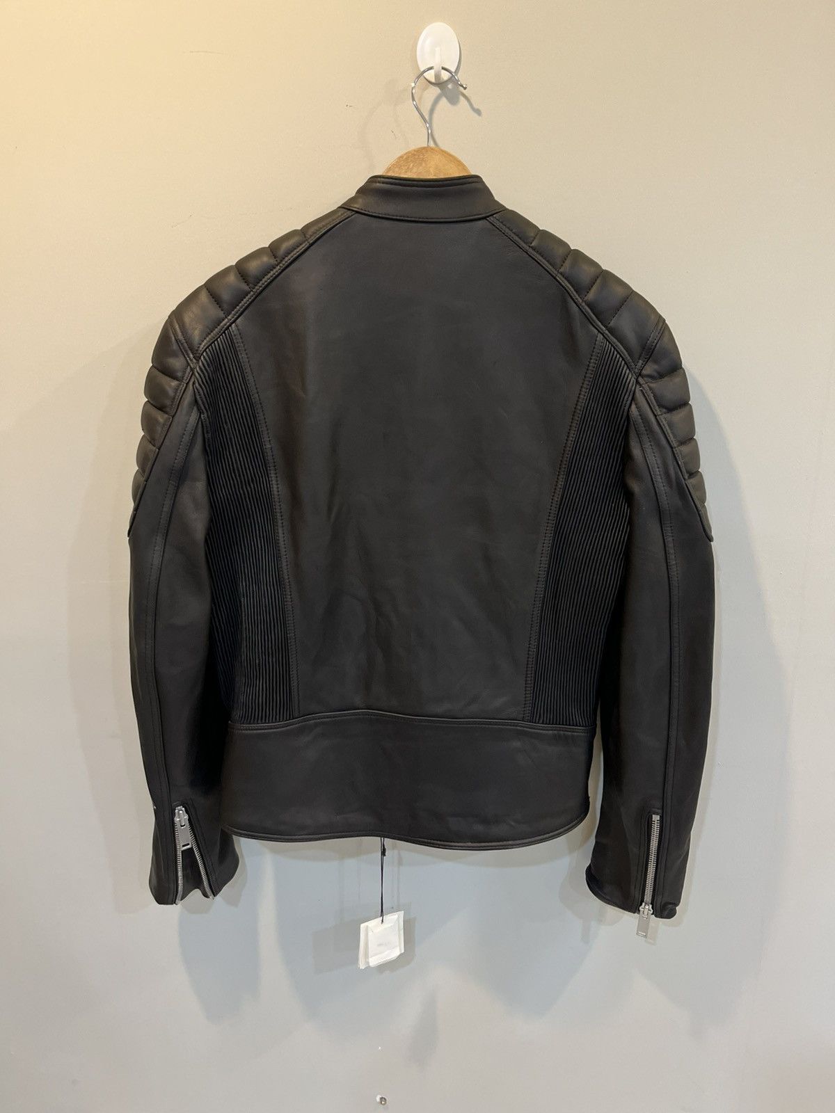 Sandro €995 Biker Leather Jacket Size US M / EU 48-50 / 2 - 2 Thumbnail