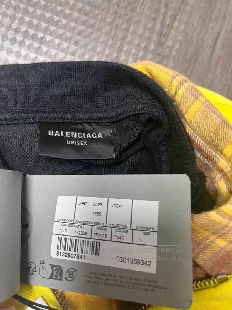 Balenciaga Balenciaga SS24 Colorful Logo Hooded Sweatshirt. Size US S / EU 44-46 / 1 - 5 Thumbnail