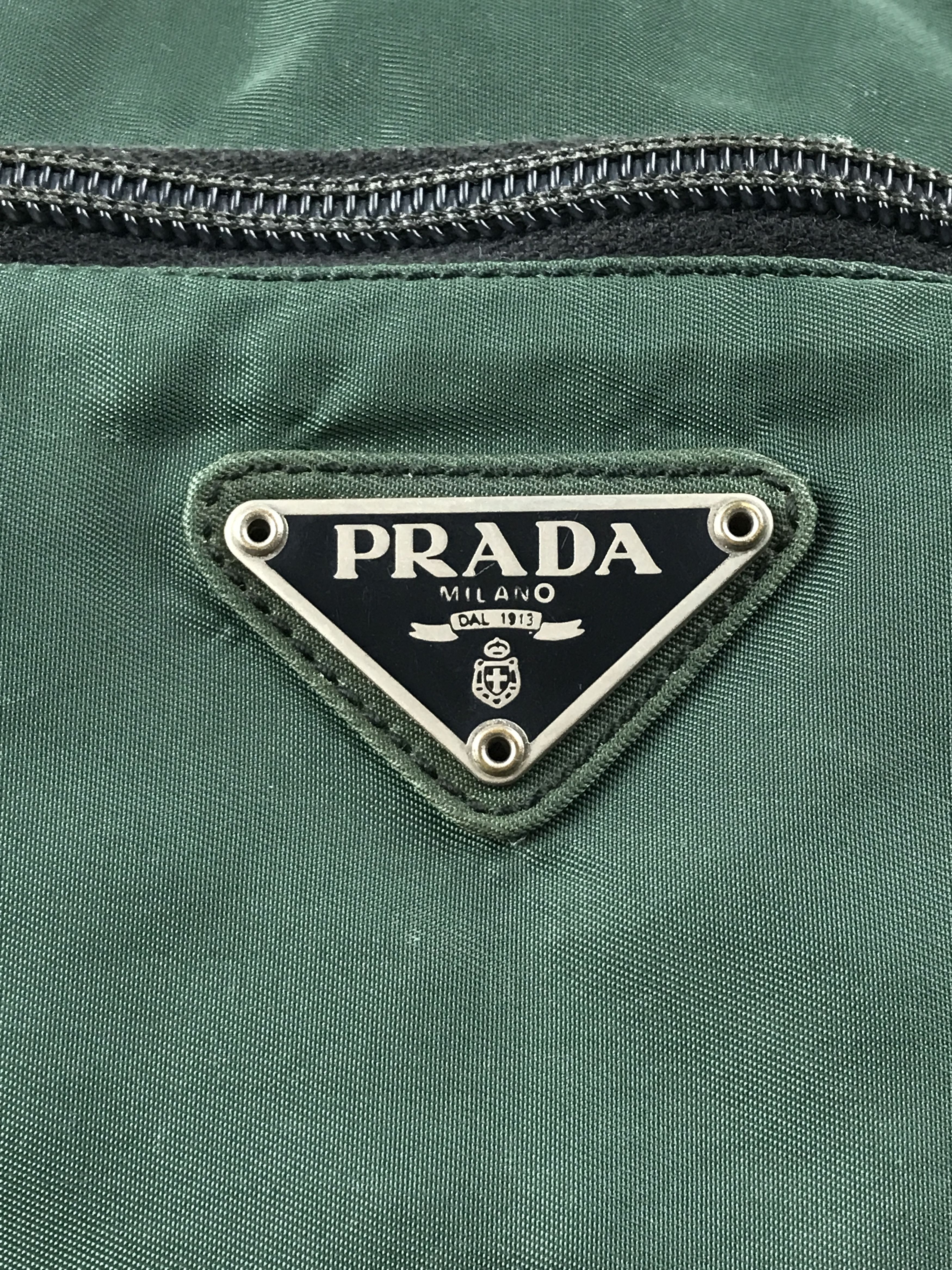 Prada Vintage Prada Nylon Totebag Size ONE SIZE - 9 Thumbnail
