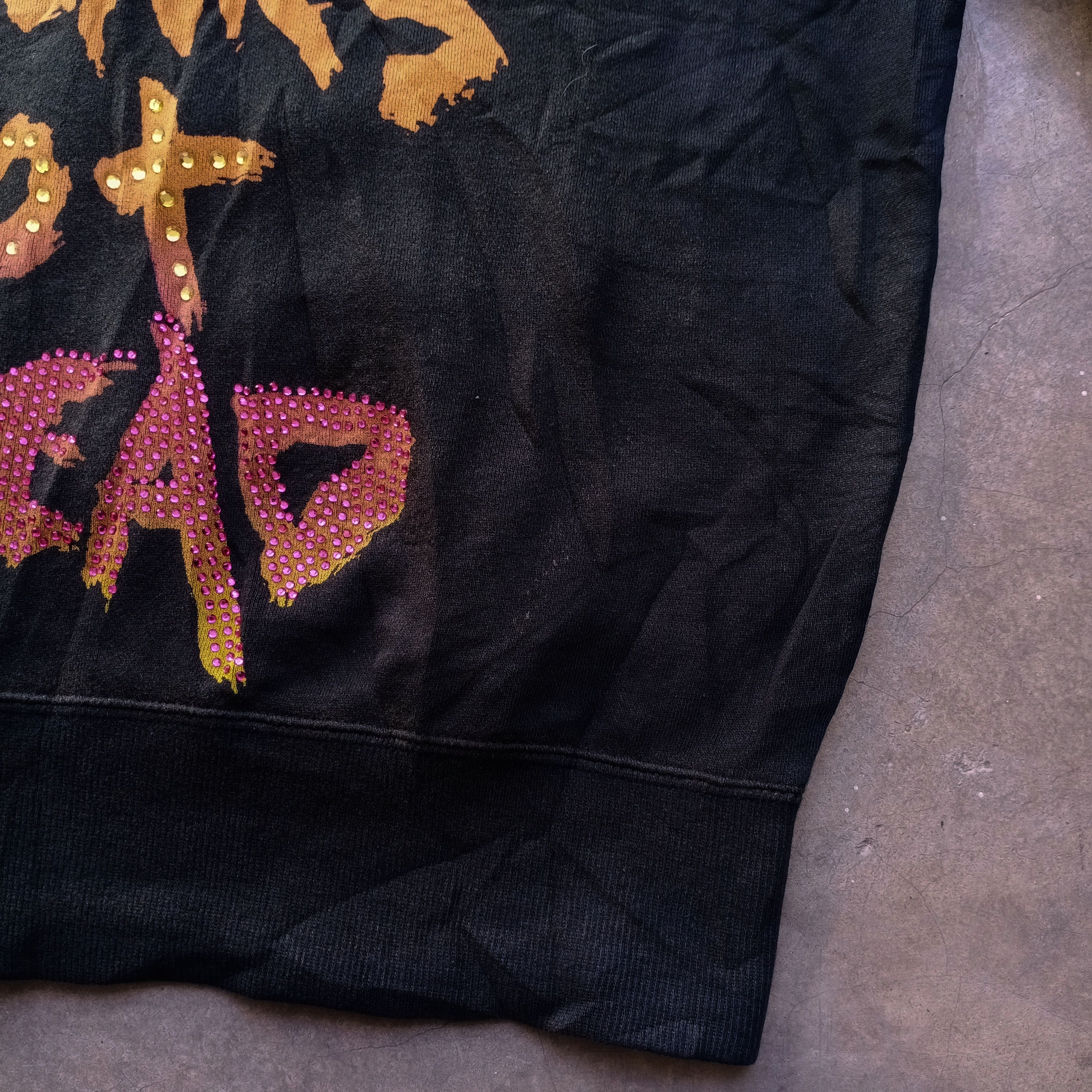 Christian Audigier Rare Vintage Ed Hardy Punks Not Dead Destroy Hoodie Size US S / EU 44-46 / 1 - 12 Thumbnail