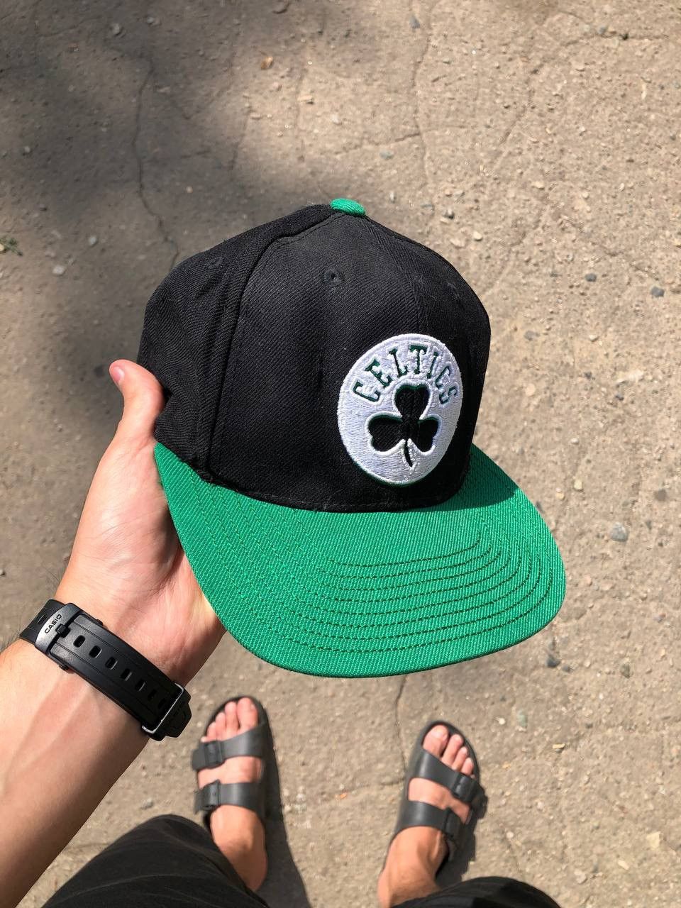 Adidas × Vintage VERY RARR ADIDAS CELTIC BOSTON BASKETBALL NBA CAP Y2K 90s Size ONE SIZE - 1 Thumbnail