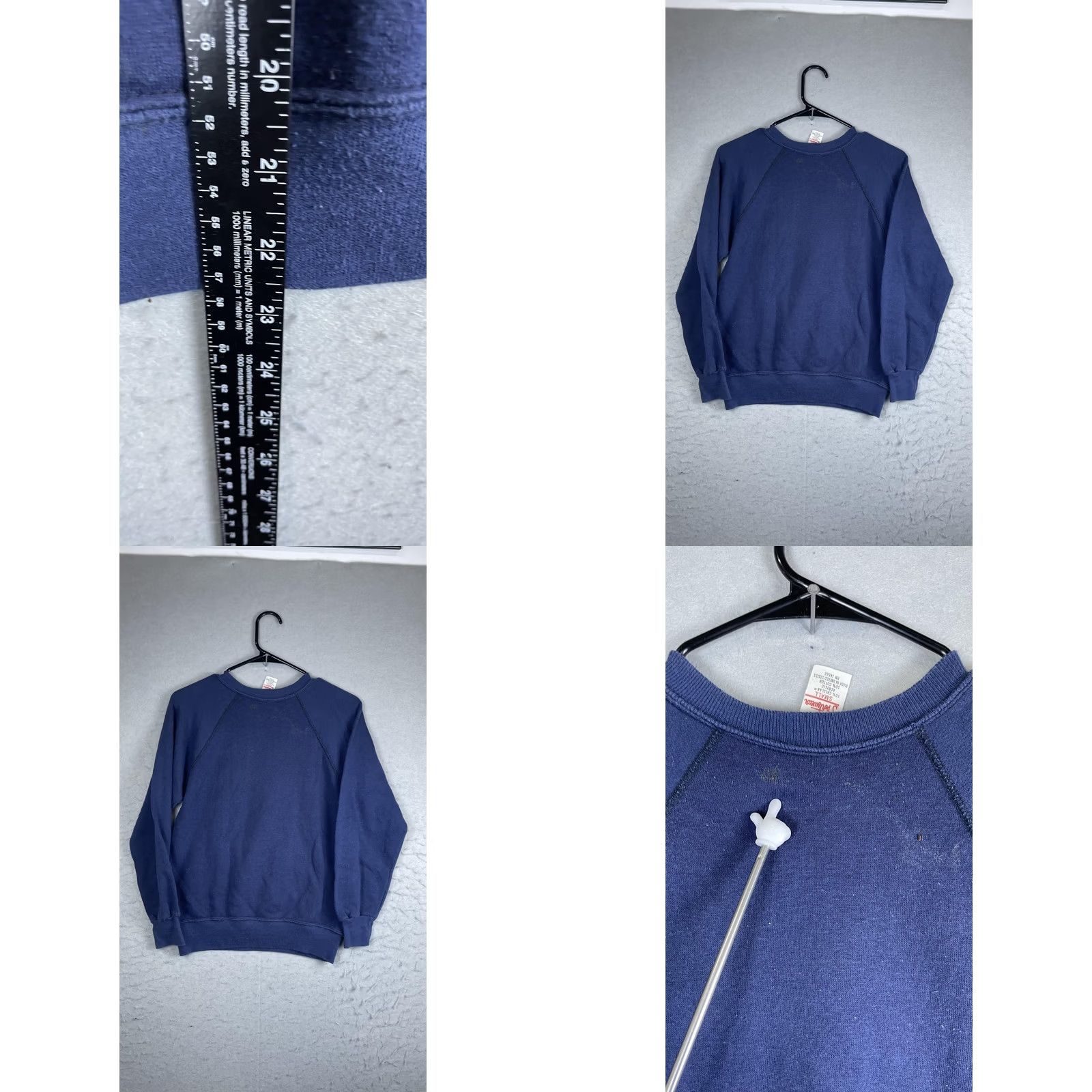 Vintage VINTAGE Sportswear Sweatshirt Mens Small Blue Meadowmount Violin Music Graphic Size US S / EU 44-46 / 1 - 10 Thumbnail