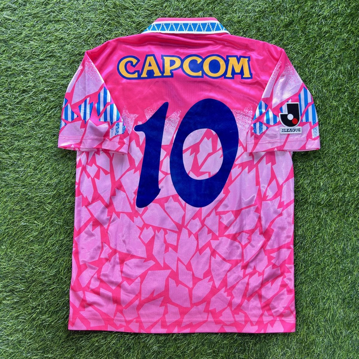 Mizuno Cerezo Osaka Home 1996 Marquinhos #10 Soccer Jersey Size US M / EU 48-50 / 2 - 2 Thumbnail