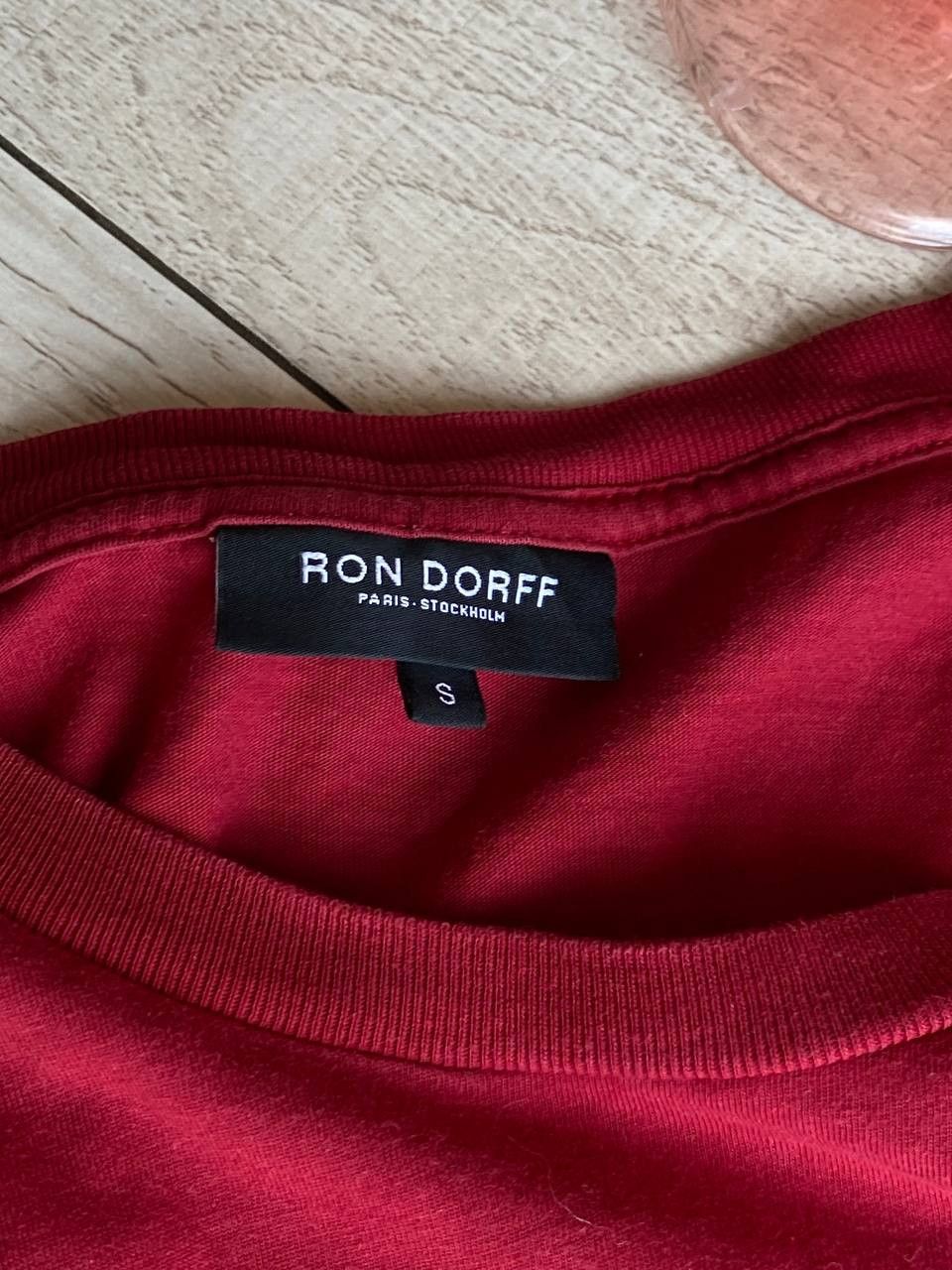 Other Ron Dorff Red Cotton T-Shirt, Size US S / EU 44-46 / 1 - 3 Thumbnail
