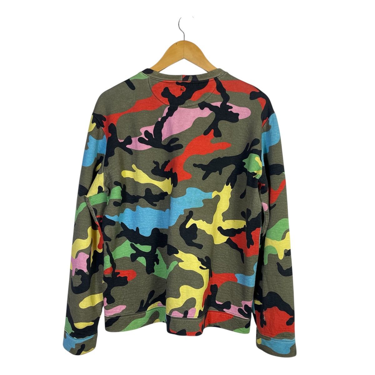 Valentino Valentino Multicolor Camouflage Sweatshirt Size US M / EU 48-50 / 2 - 3 Thumbnail