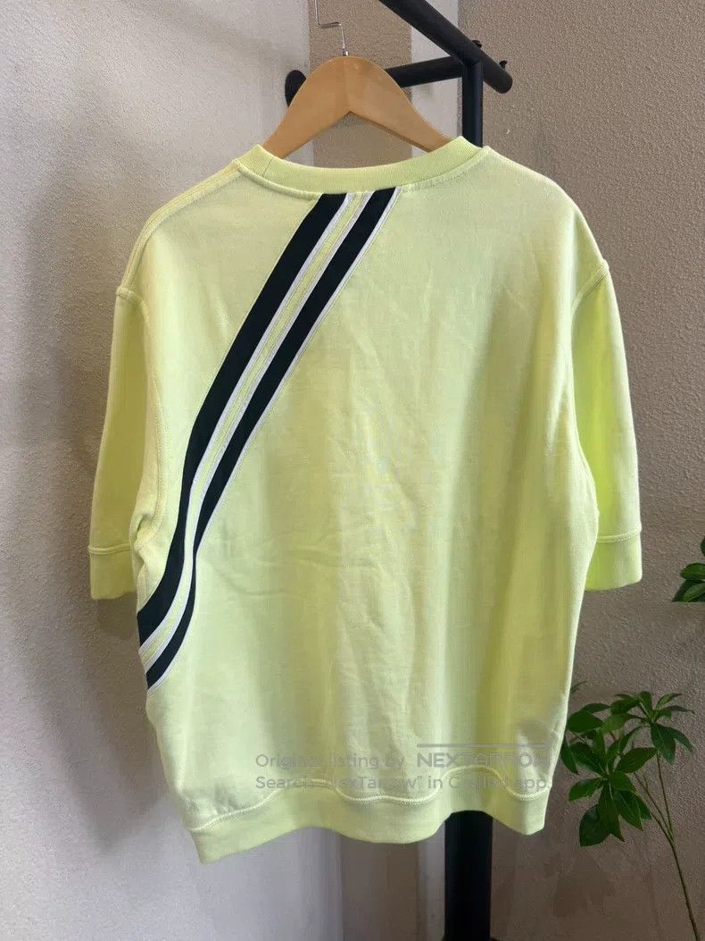 Hermes Hermes Short Sleeve Sweatshirt, Yellow Size L / US 10 / IT 46 - 2 Thumbnail