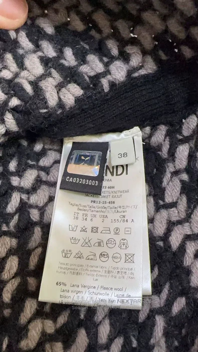 Fendi Fendi Curtain knit coat Size XS / US 0-2 / IT 36-38 - 6 Thumbnail