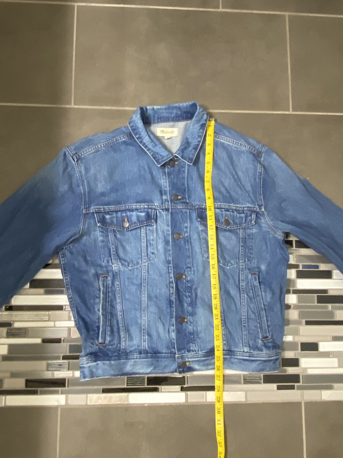 Madewell Madewell Denim Trucker Jacket Size US L / EU 52-54 / 3 - 6 Thumbnail