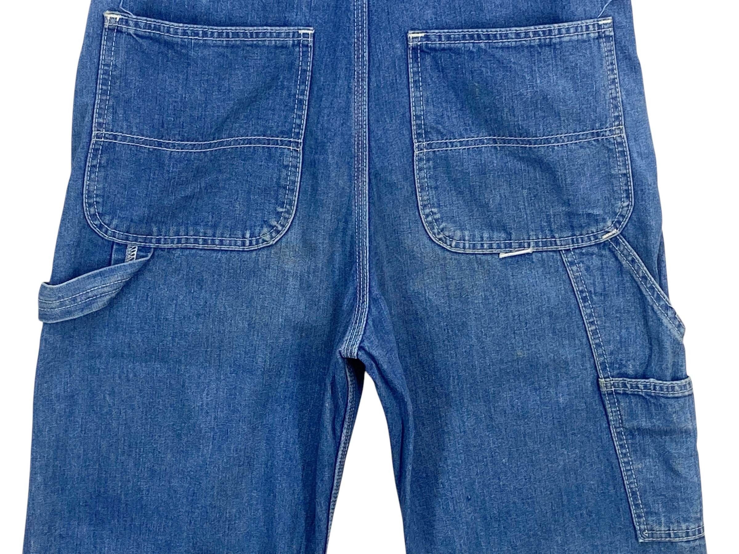 Other Big John Denim Bib Overalls Hip Hop Skateboards Workwear Size US 28 / EU 44 - 7 Thumbnail