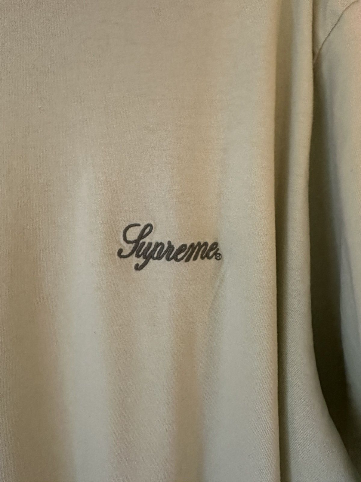 Supreme Supreme Washed Script S/S Top Tee Size US XL / EU 56 / 4 - 2 Thumbnail