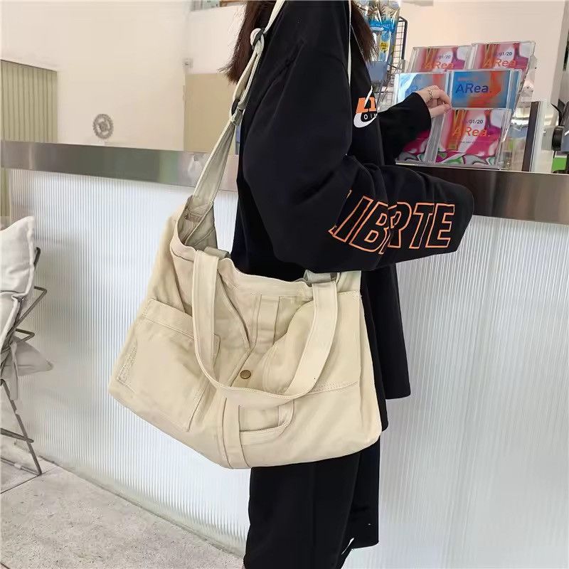 Japanese Brand Beige Crossbody Shoulder Bag Size ONE SIZE - 1 Thumbnail