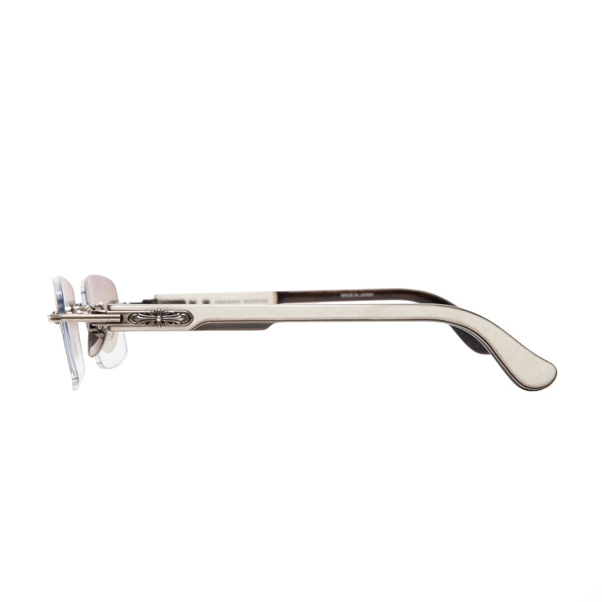 Chrome Hearts Deep 2 Ivory Frame Sunglasses Silver Size ONE SIZE - 4 Thumbnail