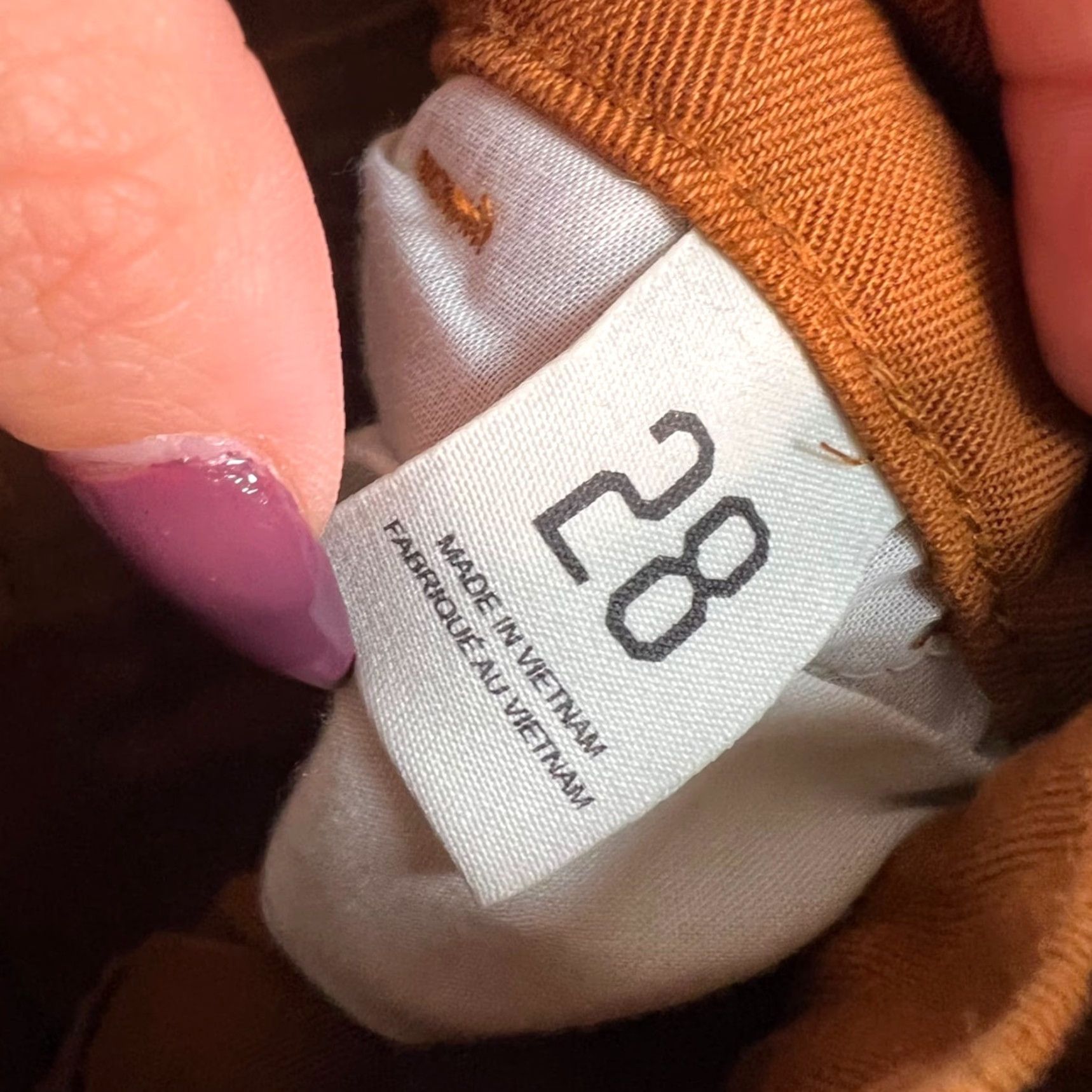 Bdg BDG Womens Cargo Pants Brown 28 100% Cotton Straight Leg High Rise Mens Womens Girls Boys? Size 28" / US 6 / IT 42 - 4 Thumbnail
