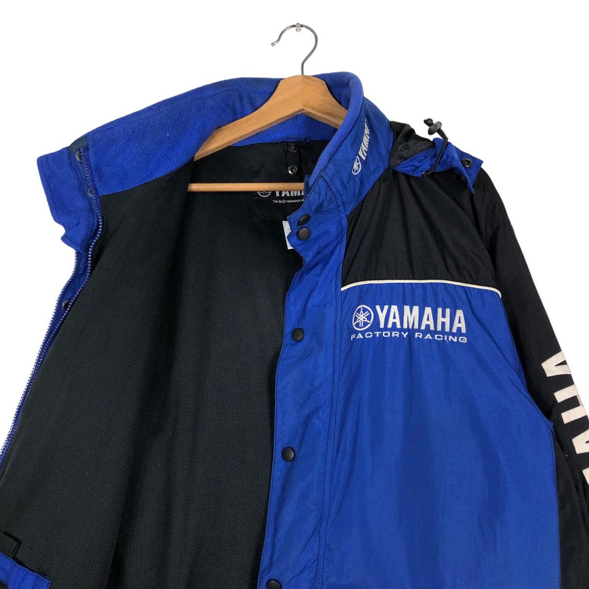 Japanese Brand 🔥Vintage Biker Jacket Yamaha Big Logo Spell Out Racing Wear Size US M / EU 48-50 / 2 - 13 Thumbnail