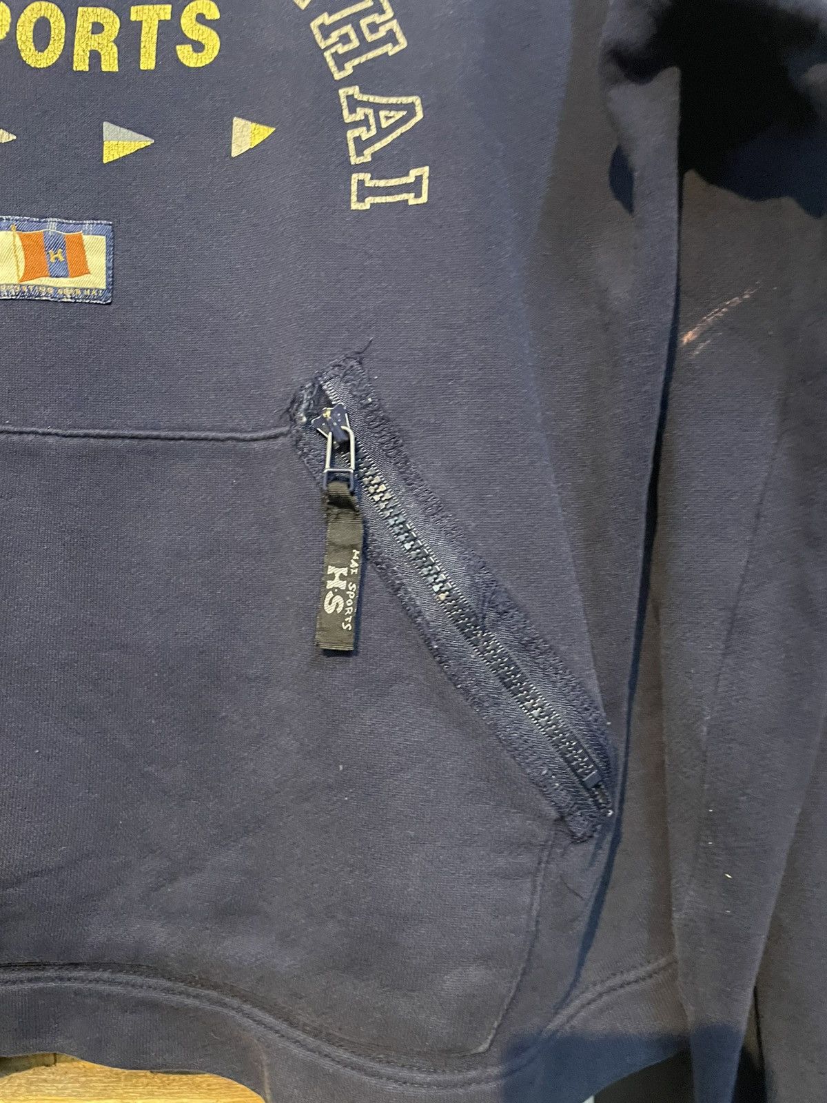 Issey Miyake Authentic vintage HAI ISSEY MIYAKE Sweatshirt Faded Size US L / EU 52-54 / 3 - 3 Thumbnail