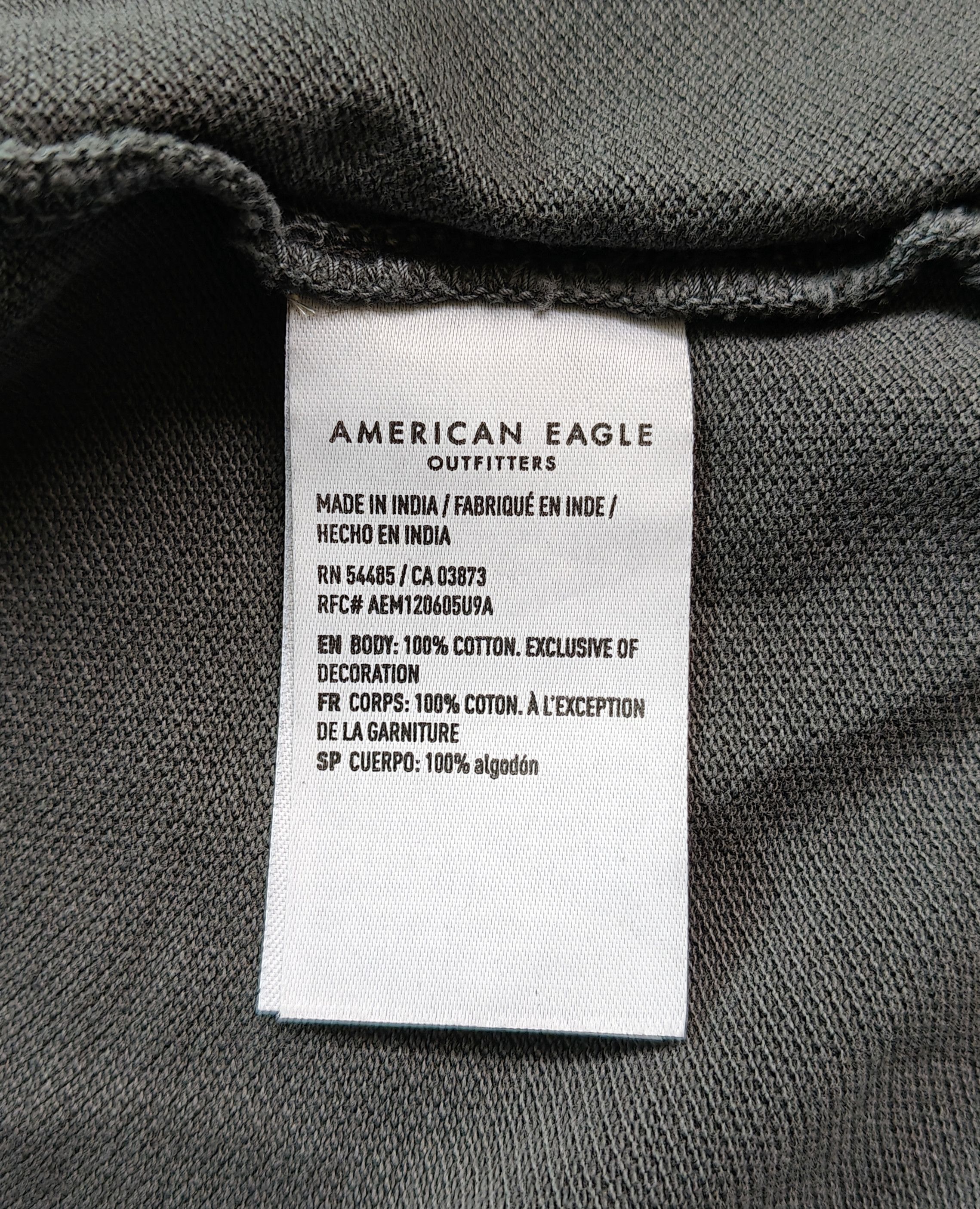 American Eagle Outfitters American Eagle Men's Polo shirt Free Shipping T/5018 Size US L / EU 52-54 / 3 - 8 Thumbnail