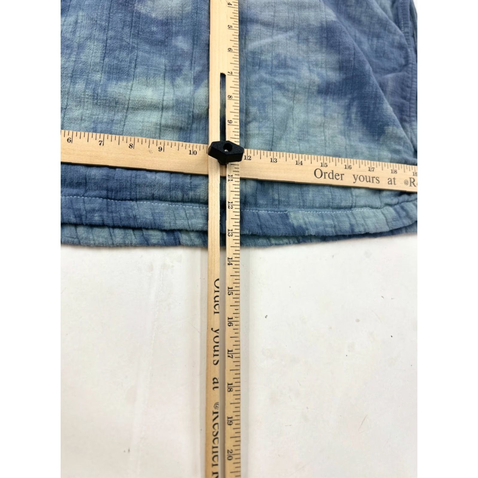 Free People VINTAGE Free People Tank Top Cropped Sleeveless V-Neck Blue Tie-Dye Womens XS Casual Summer Size XS / US 0-2 / IT 36-38 - 5 Thumbnail