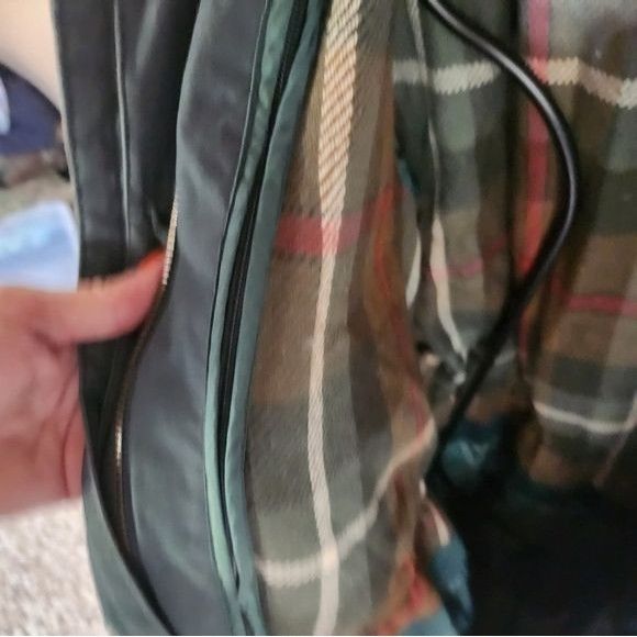 Eddie Bauer Eddie Bauer Long Zip Out Warm Wool Lining Hooded Teal Nylon Size L / US 10 / IT 46 - 4 Thumbnail