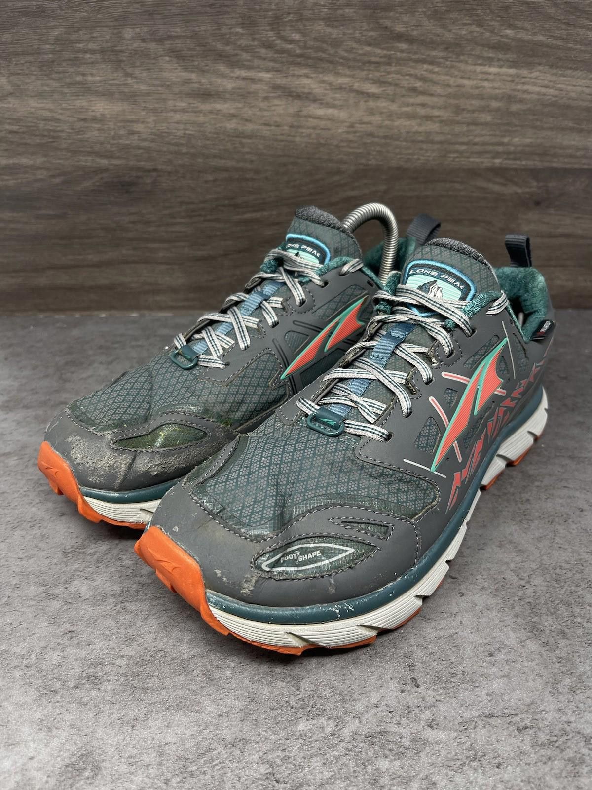 Altra Altra Lone Peak 3 Shoes Womens Size 9.5 Grey Teal Size US 9.5 / IT 39.5 - 2 Thumbnail