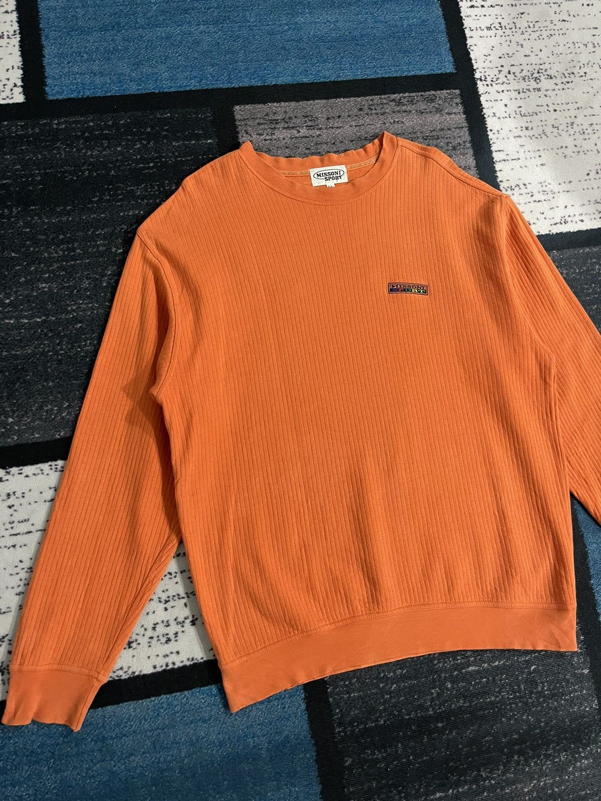 Missoni × Vintage Vintage Missoni Embroidery Logo Sweatshirt Size US XL / EU 56 / 4 - 4 Thumbnail