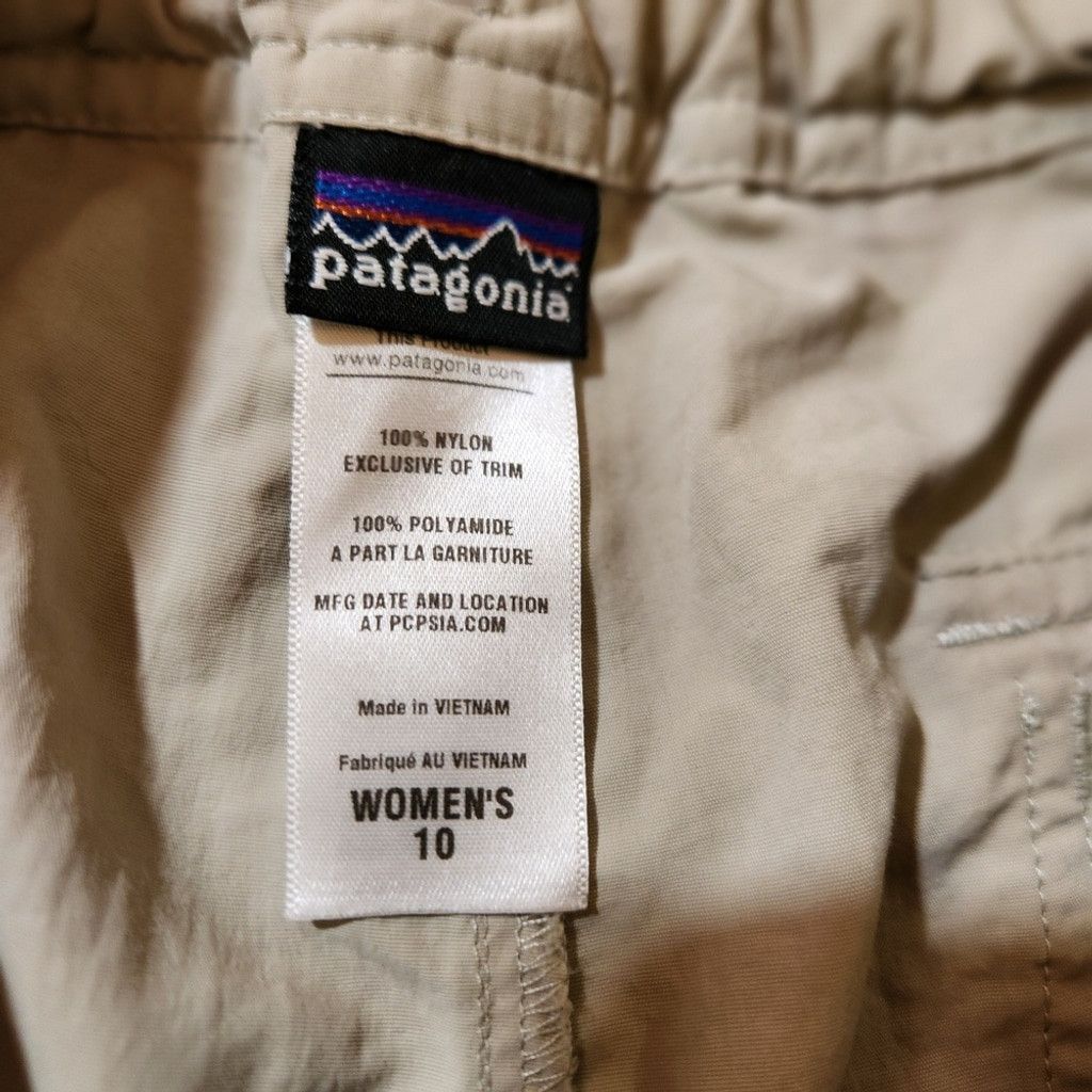 Patagonia Patagonia Womens Beige Pants Size 10 Size 32" / US 10 / IT 46 - 3 Thumbnail
