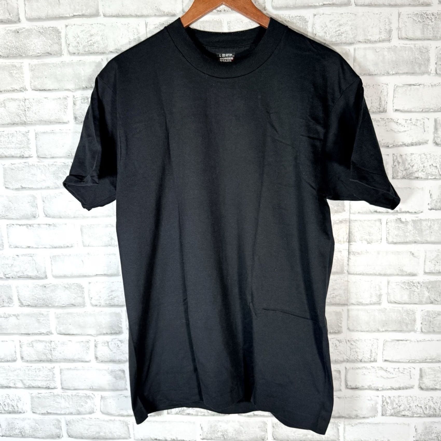 Vintage VINTAGE Screen Stars Best Tee Mens L Black Stitch USA Single Stitch Chubascos Graphic T-Shirt Size US L / EU 52-54 / 3 - 2 Thumbnail
