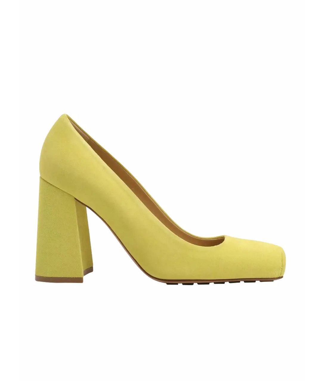 Bottega Veneta o1y0725 Leather Pumps in Lime Green Size US 7 / IT 37 - 1 Thumbnail
