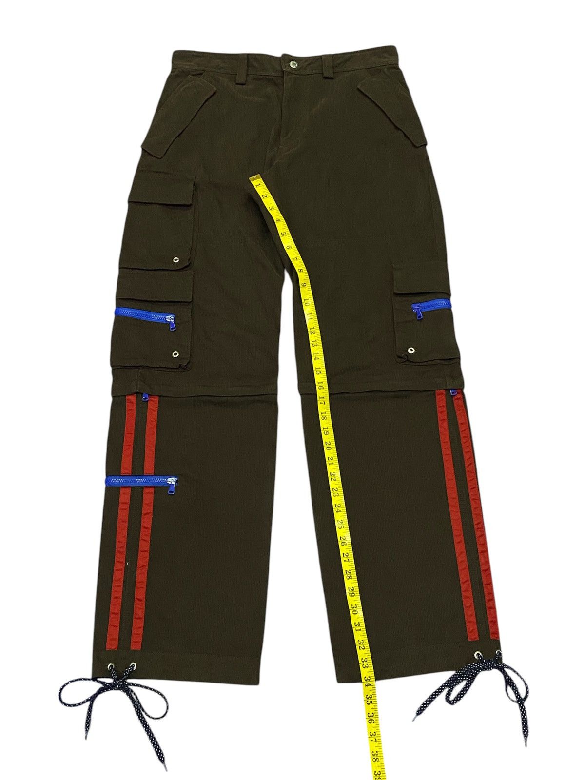 Dolce & Gabbana Dolce & Gabbana Corduroy Multi Pocket 2Way Pants Size US 33 - 19 Thumbnail