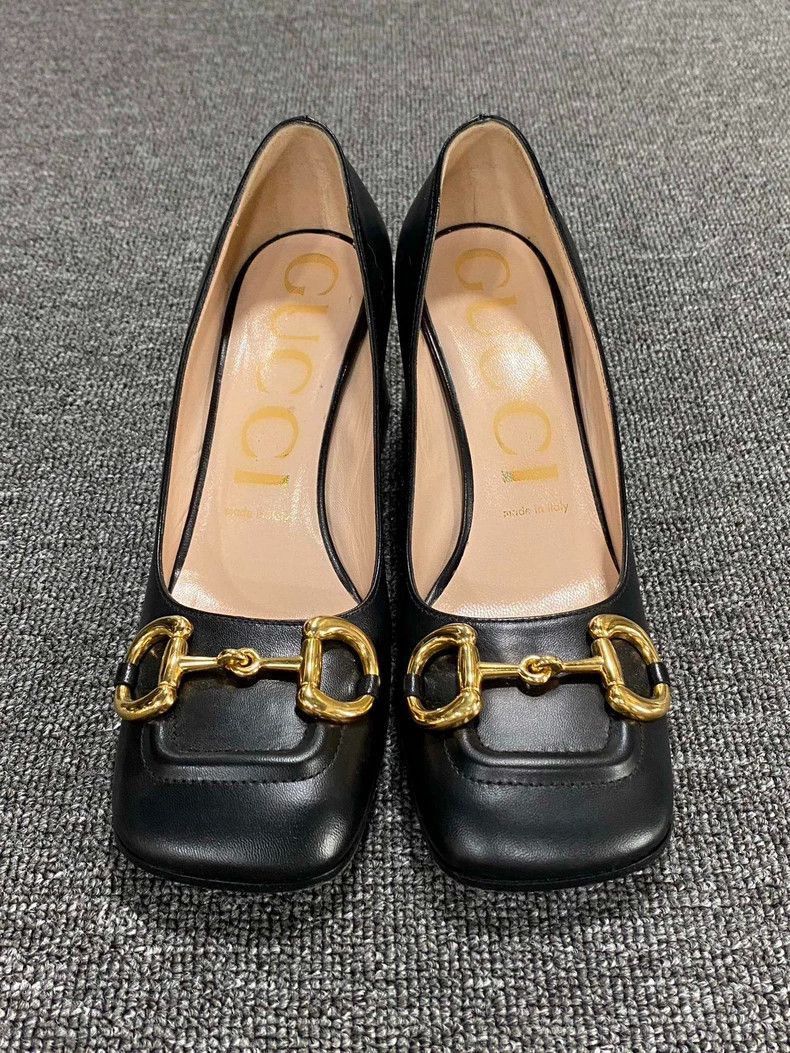 Gucci Black Mary Jane High Heels by Gucci-2505 Size US 7.5 / IT 37.5 - 5 Thumbnail