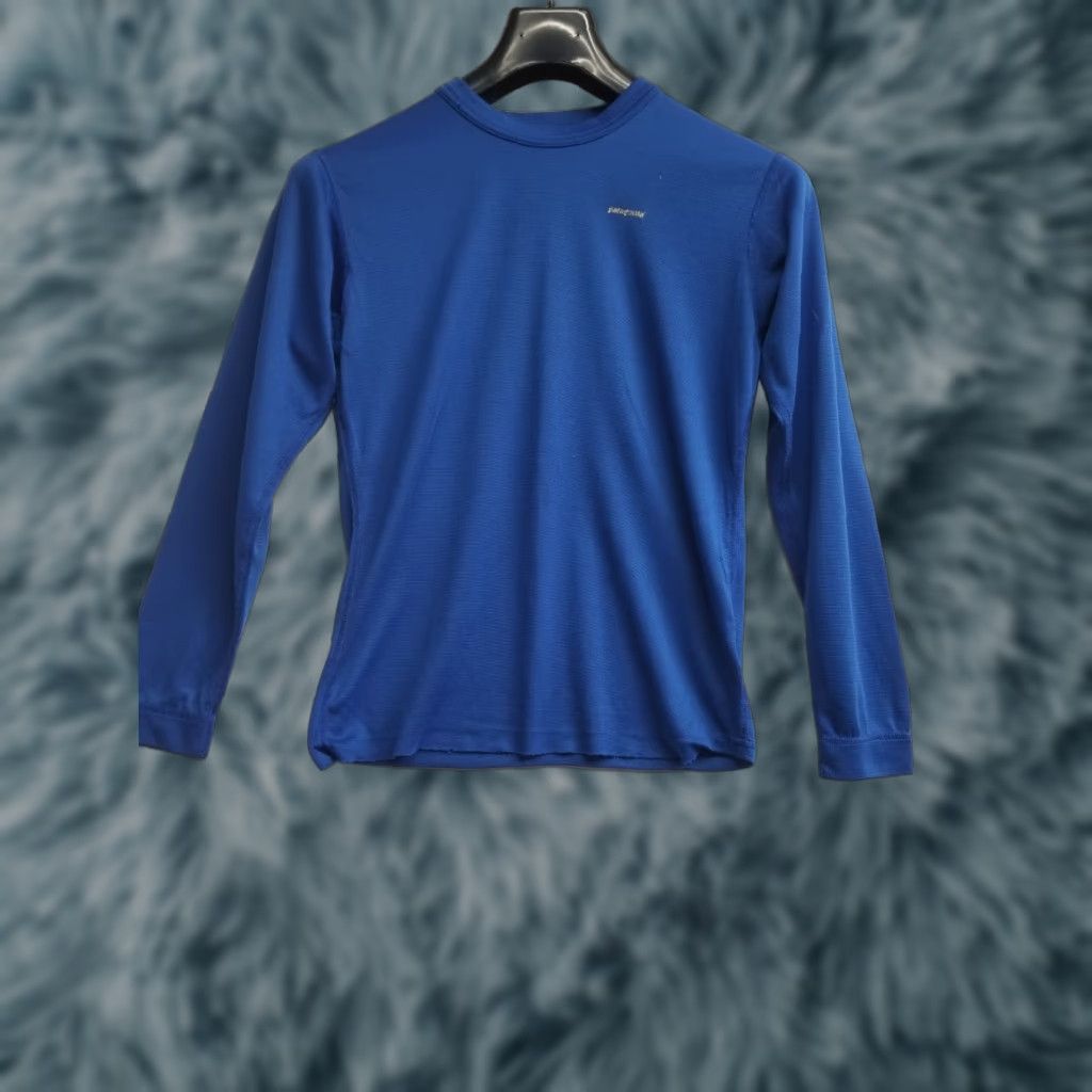 Patagonia Patagonia Capilene Crewneck Shirt Mens Size Small See Measurements Blue Size US S / EU 44-46 / 1 - 1 Thumbnail