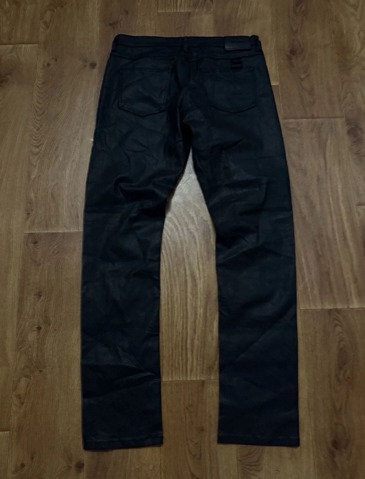 Belstaff Belstaff Waxed Biker Pants Opium Pants Sz 31 Size US 31 - 5 Thumbnail