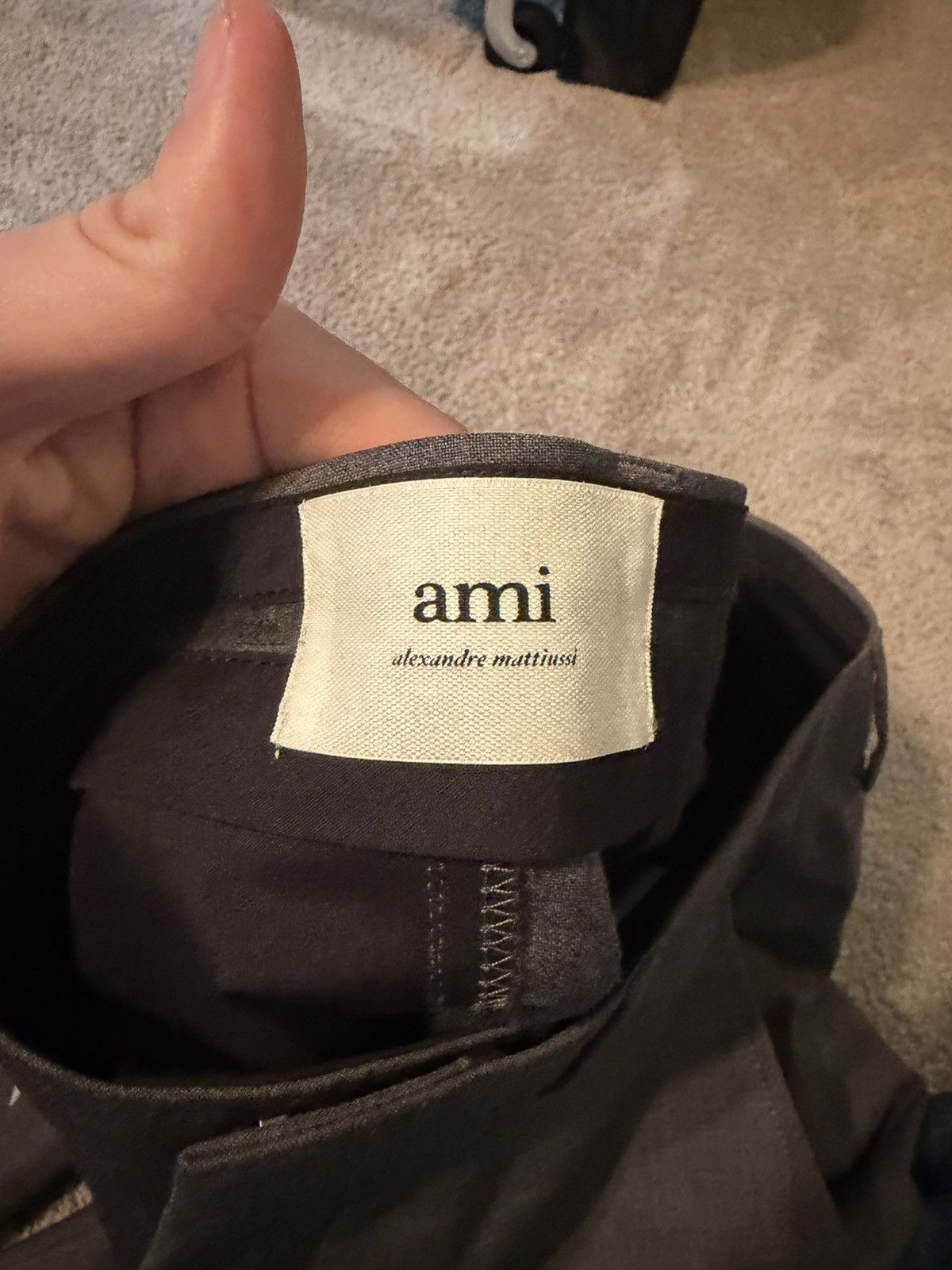 AMI AMI Alexandre Mattiussi Tapered Trousers Size US 31 - 5 Thumbnail