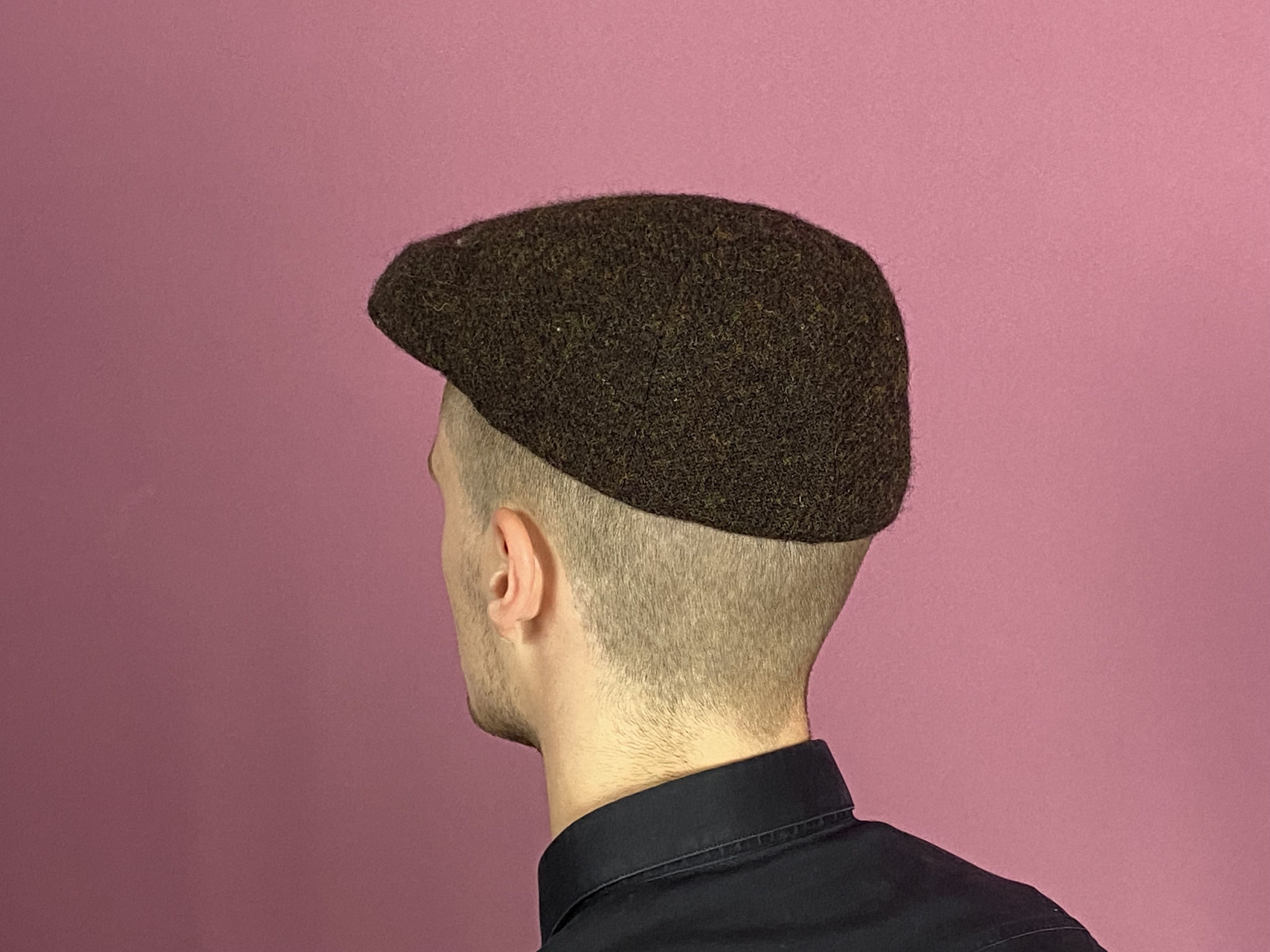 Boggi × Designer Boggi Milano Vintage Men's Flat Cap Size ONE SIZE - 3 Thumbnail