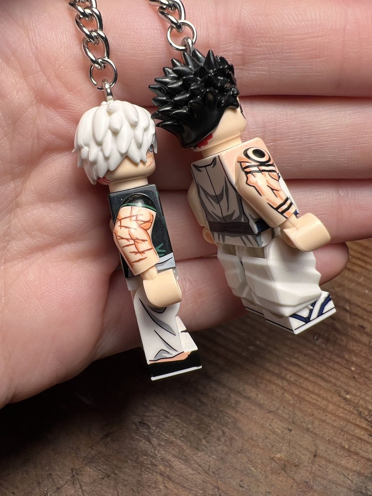 Anime Jujutsu Kaisen anime minifigure keychain keyring Size ONE SIZE - 6 Thumbnail