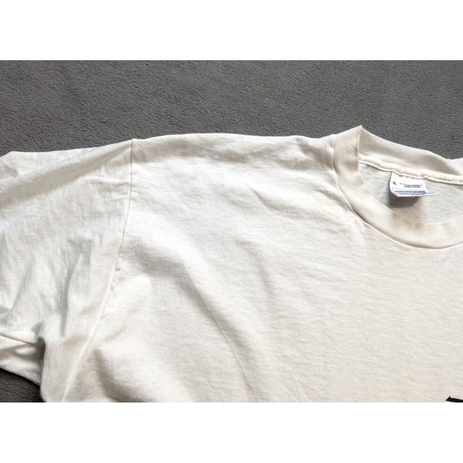 Fruit Of The Loom Nike Shirt Mens XL White Stars Size US XL / EU 56 / 4 - 7 Thumbnail