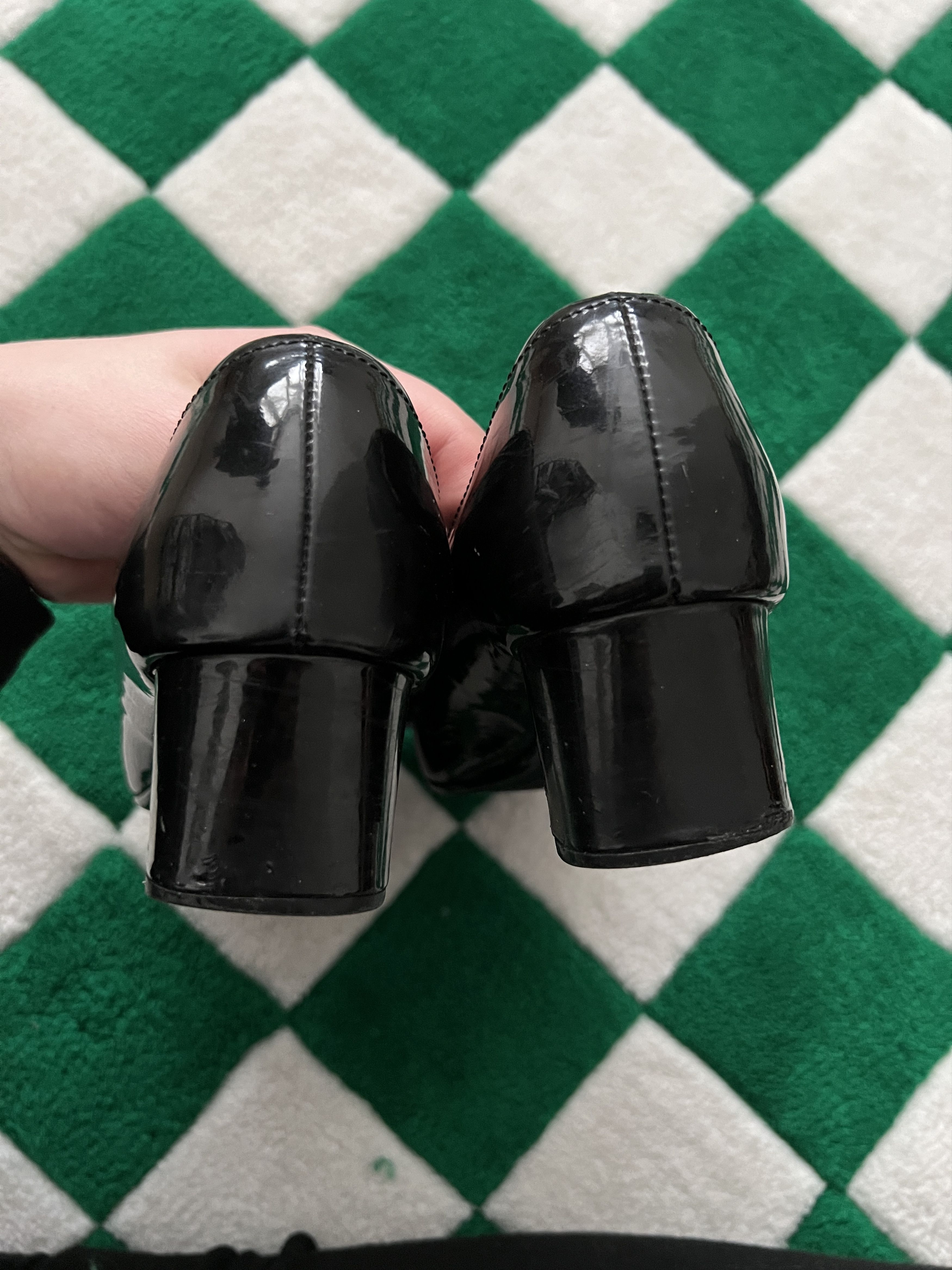 Prada × Vintage Vintage Prada Black Heels Size US 7 / IT 37 - 3 Thumbnail