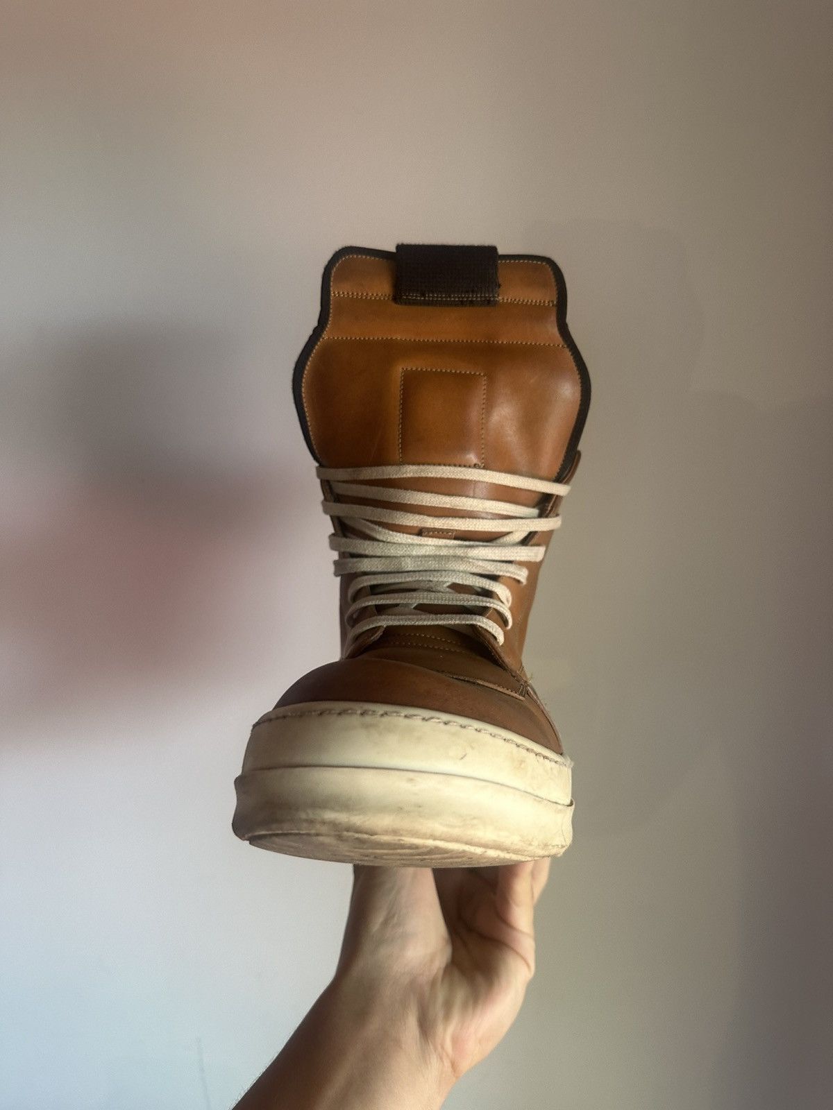 Rick Owens Rick owens SS16 Caramel Geobaskets Size US 10 / EU 43 - 4 Thumbnail