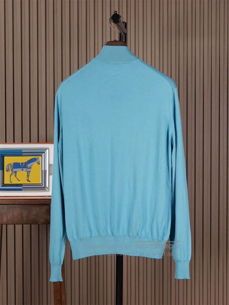 Loro Piana Loro Piana Full Zip Knit Sweater Size US M / EU 48-50 / 2 - 3 Thumbnail