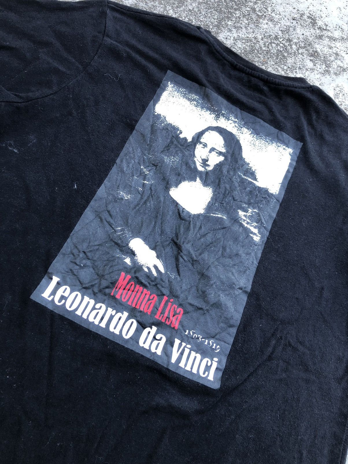 Art Comes First WEGO JAPAN MONNA LISA POTRET TEE Size US M / EU 48-50 / 2 - 3 Thumbnail