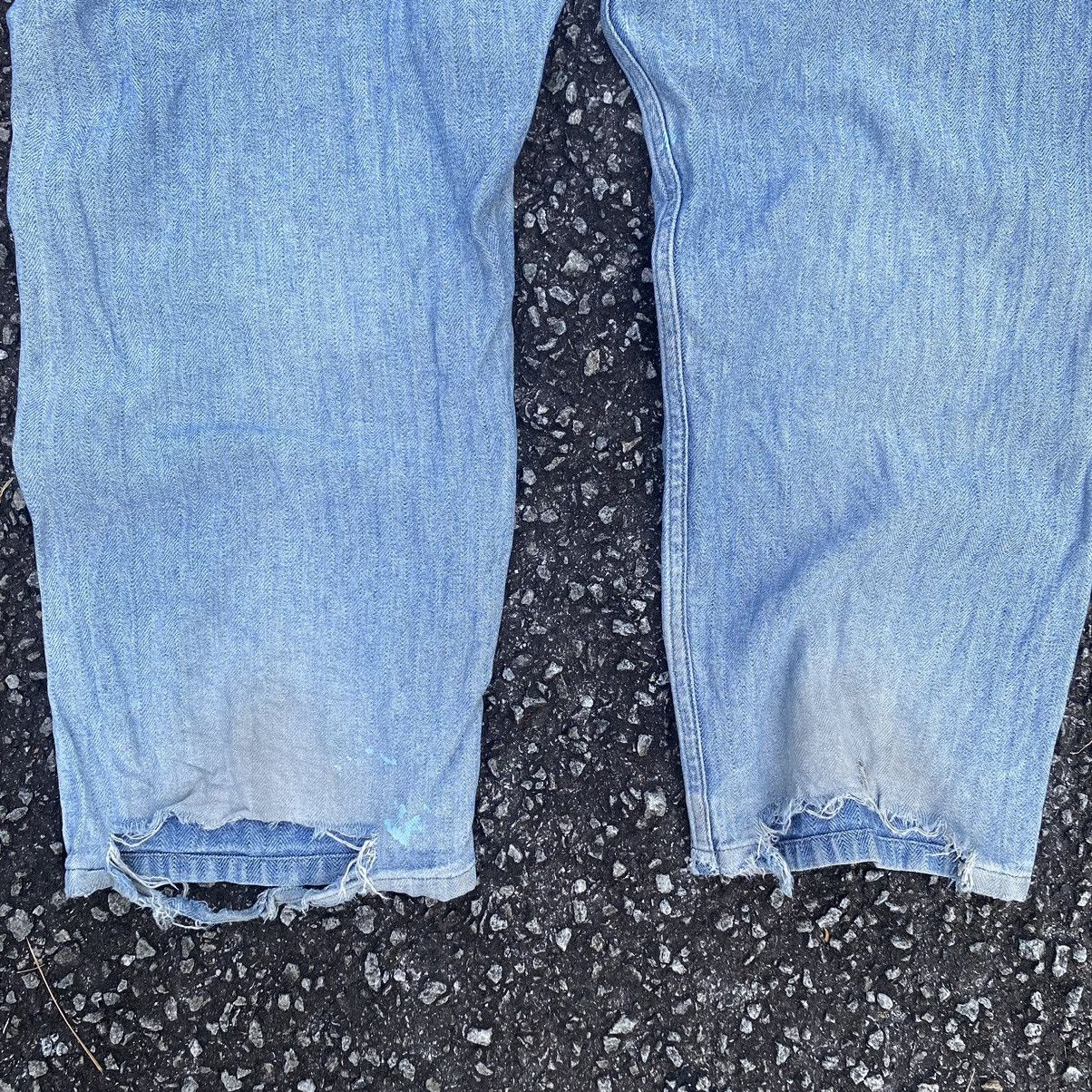 Dickies Vintage Dickies Dirty Distressed Denim Coveralls Size US 41 - 14 Thumbnail
