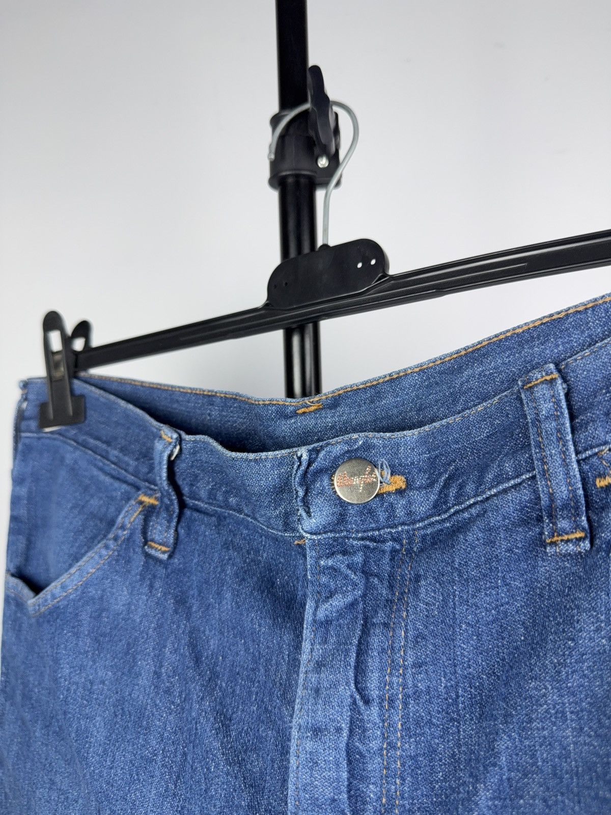 Wrangler Retro 80s Wrangler Vintage Cutoff Denim Shorts W34 Size US 34 / EU 50 - 6 Thumbnail