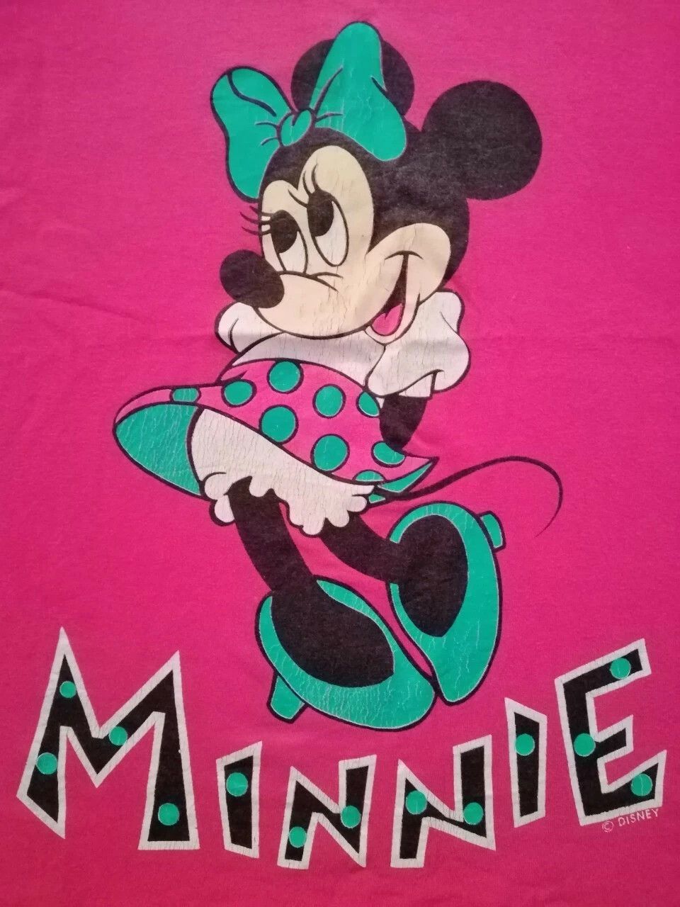 Other 90s vintage disney minnie mouse t shirt 2 layers Size US L / EU 52-54 / 3 - 2 Thumbnail
