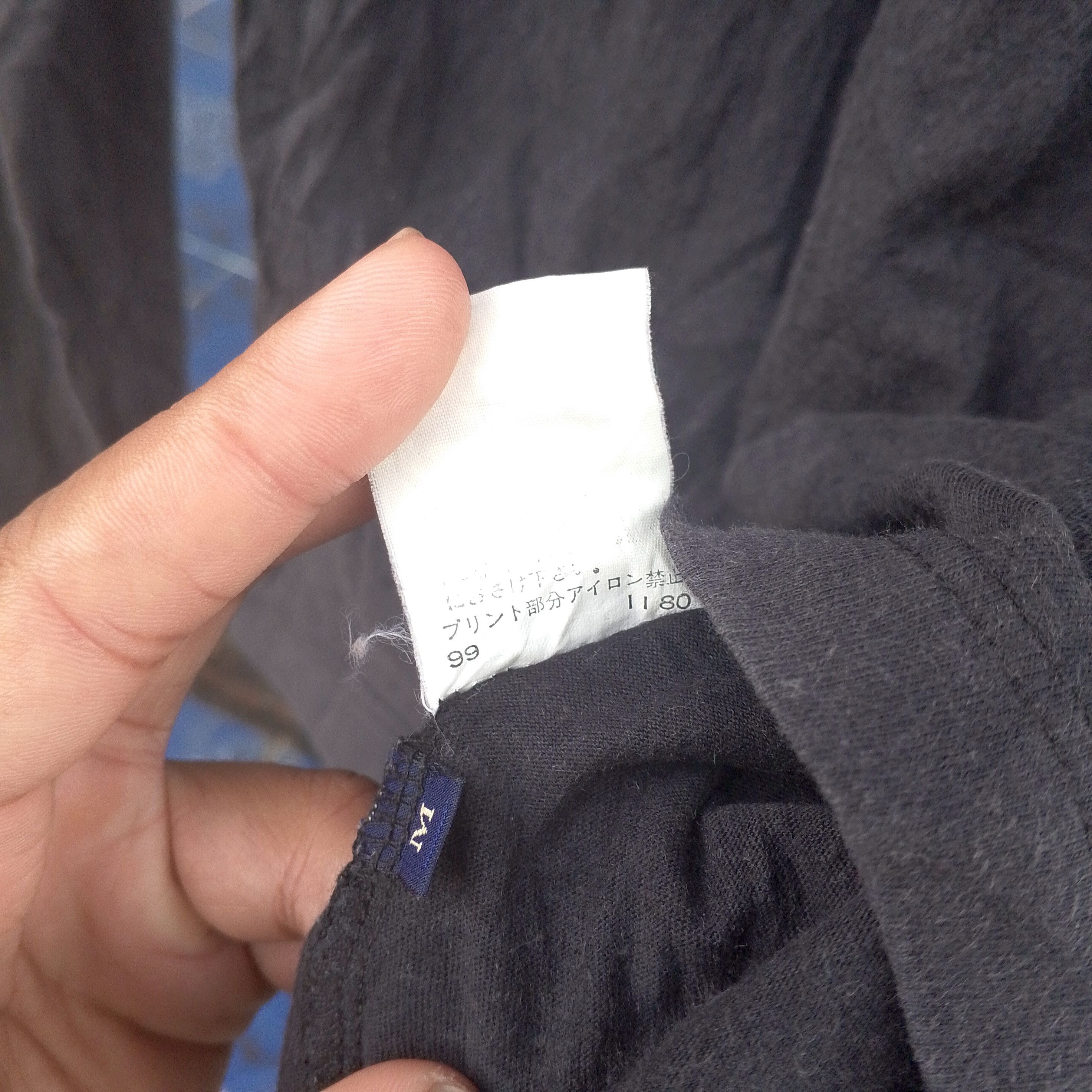 20471120 PPFM Simple Small Logo Long Sleeve Shirt Size S Size US S / EU 44-46 / 1 - 7 Thumbnail