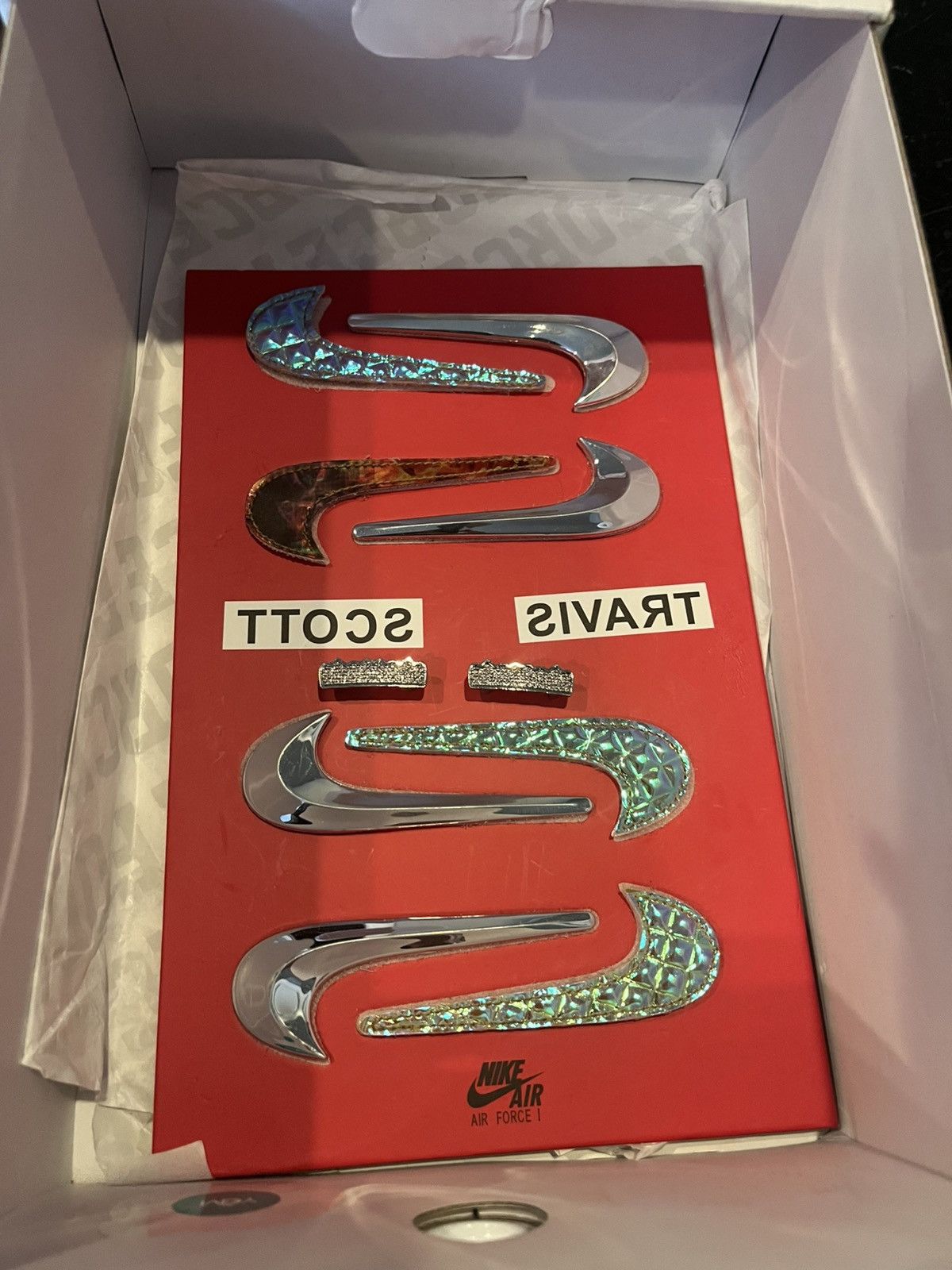 Nike Travis Scott Cactus Jack AF1 Size US 7 / EU 40 - 10 Thumbnail