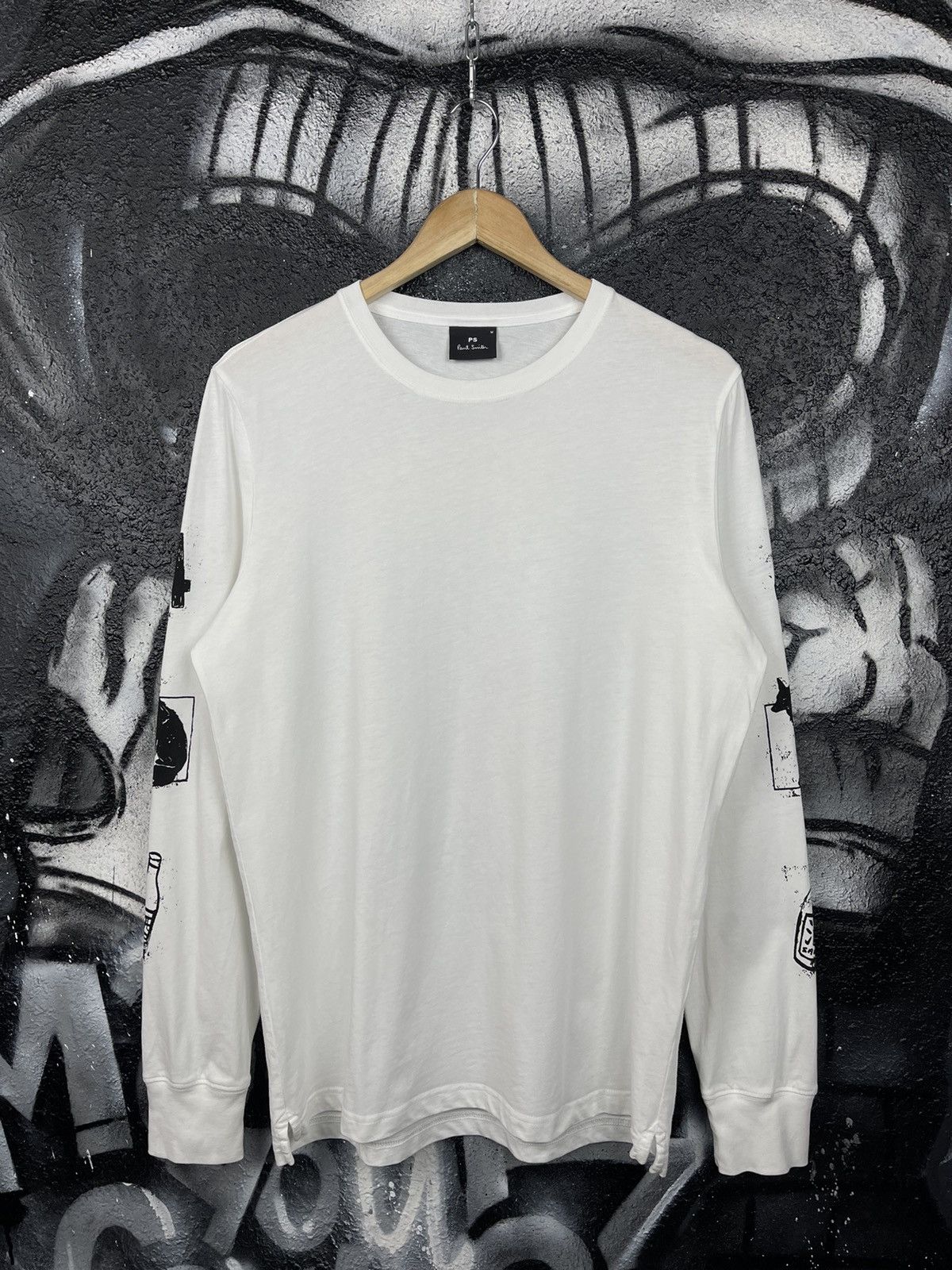 Paul Smith Paul Smith White Cotton Long Sleeve T-Shirt Men’s Size M Size US M / EU 48-50 / 2 - 2 Thumbnail